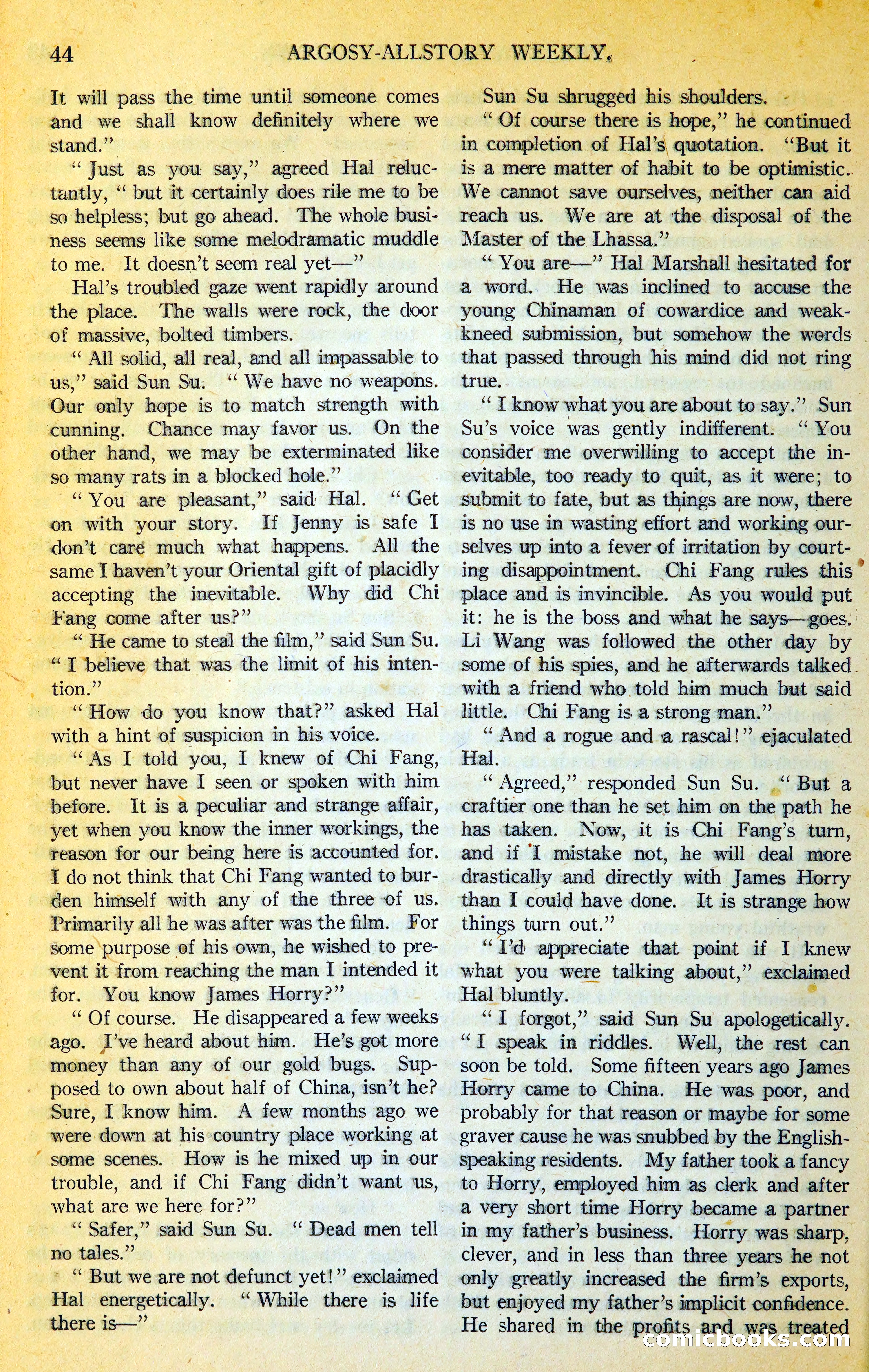 Argosy All-Story Weekly — page 61 of 400