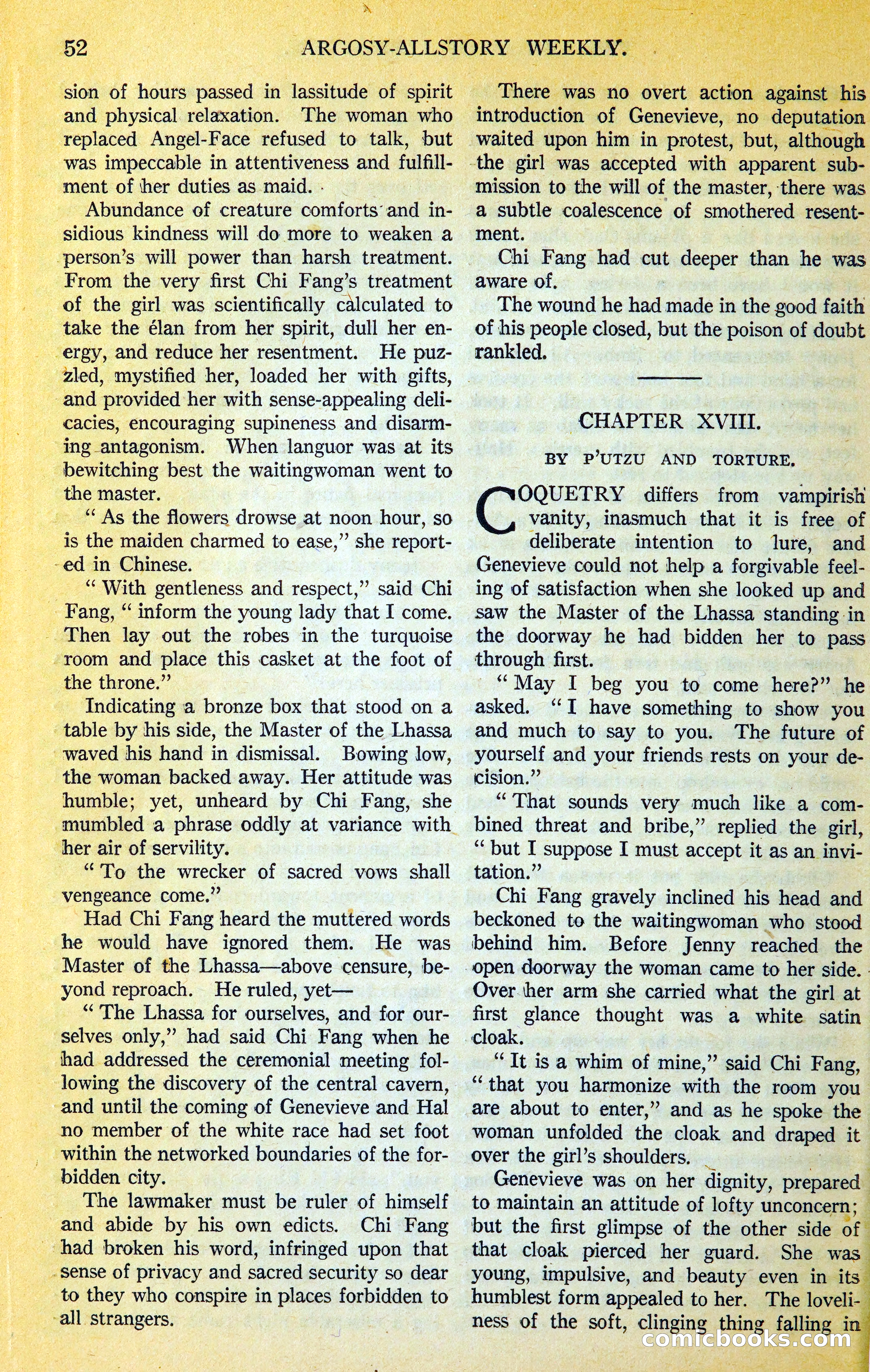 Argosy All-Story Weekly — page 69 of 400