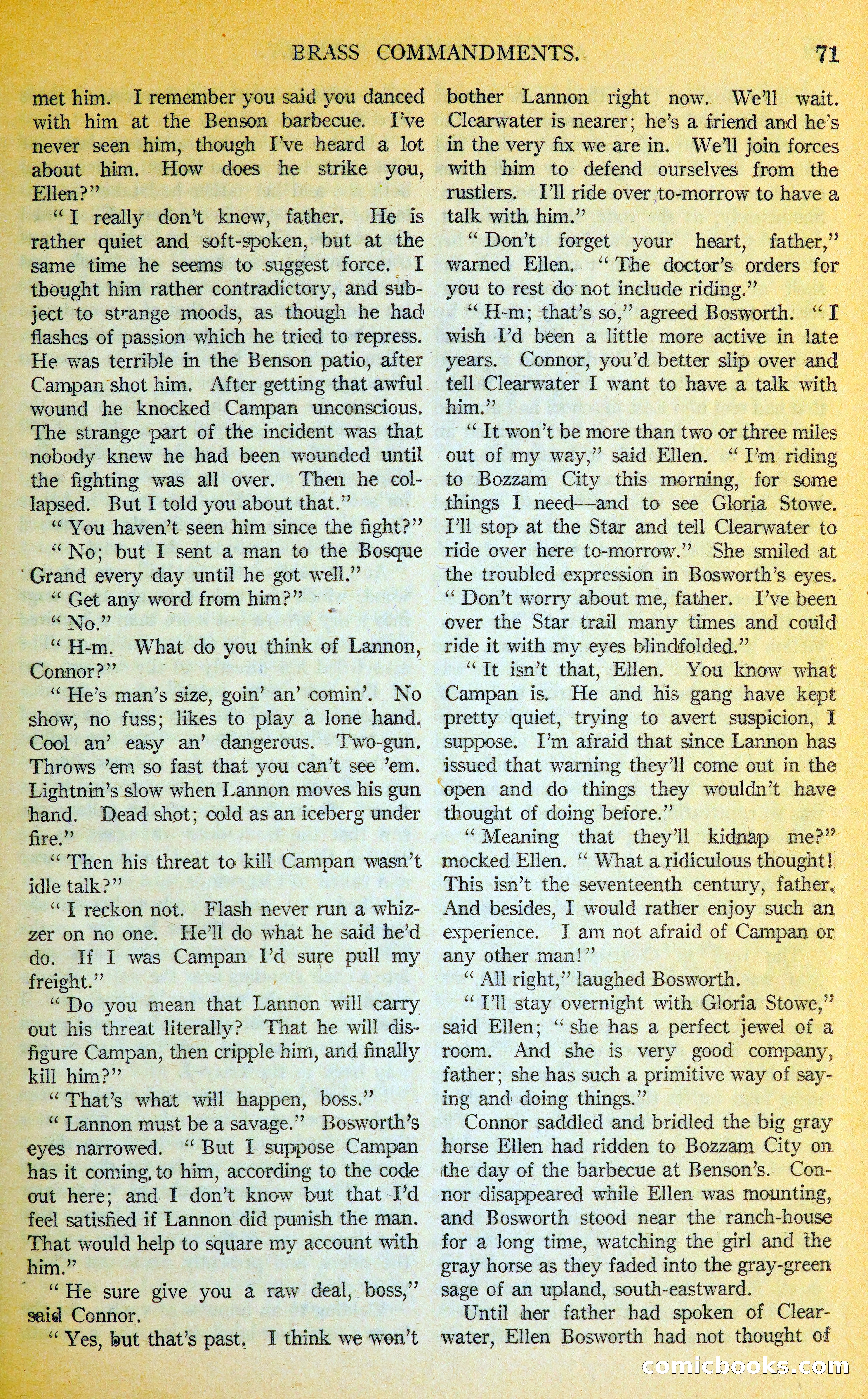 Argosy All-Story Weekly — page 88 of 400