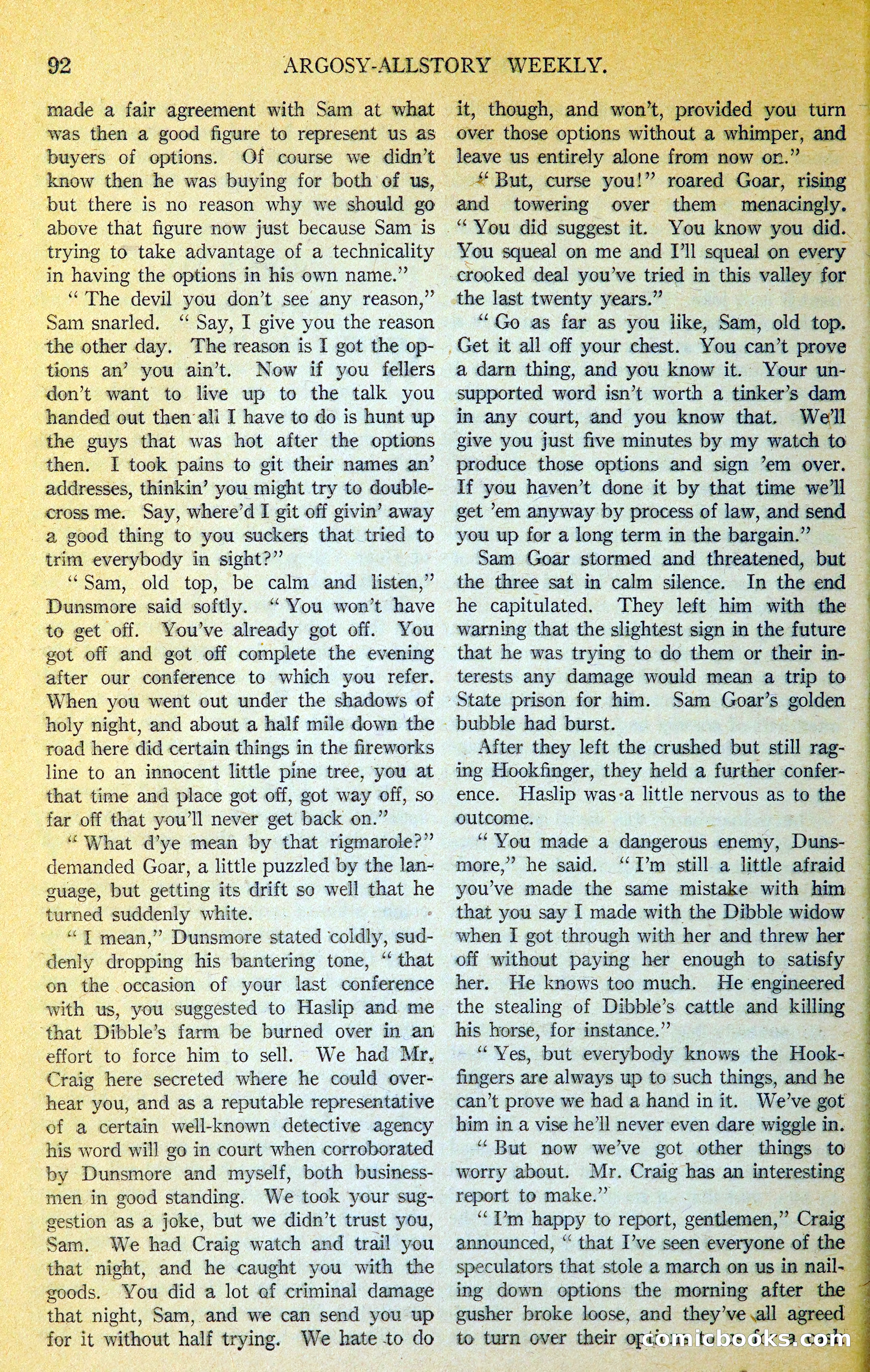 Argosy All-Story Weekly — page 109 of 400