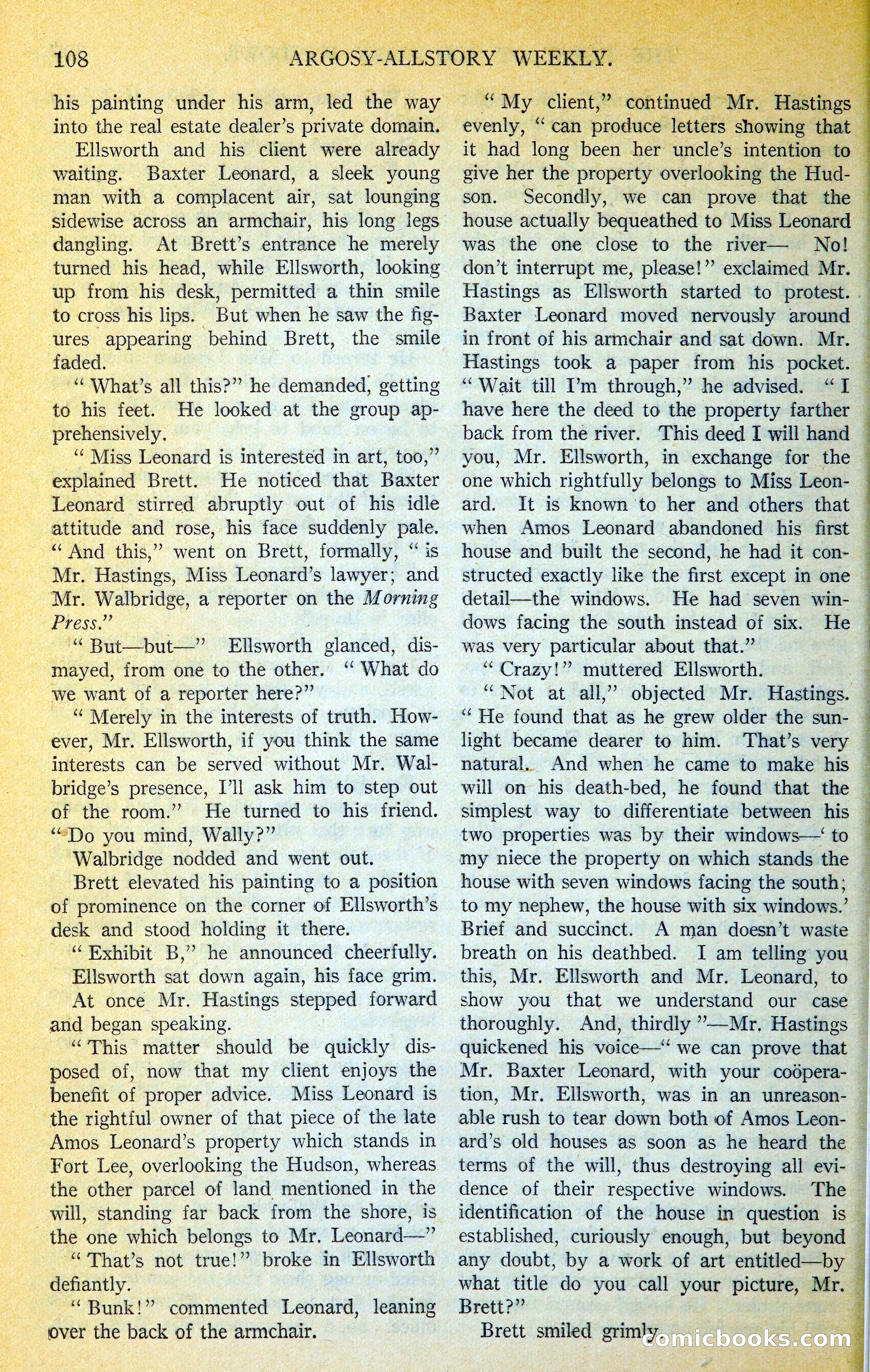 Argosy All-Story Weekly — page 125 of 400