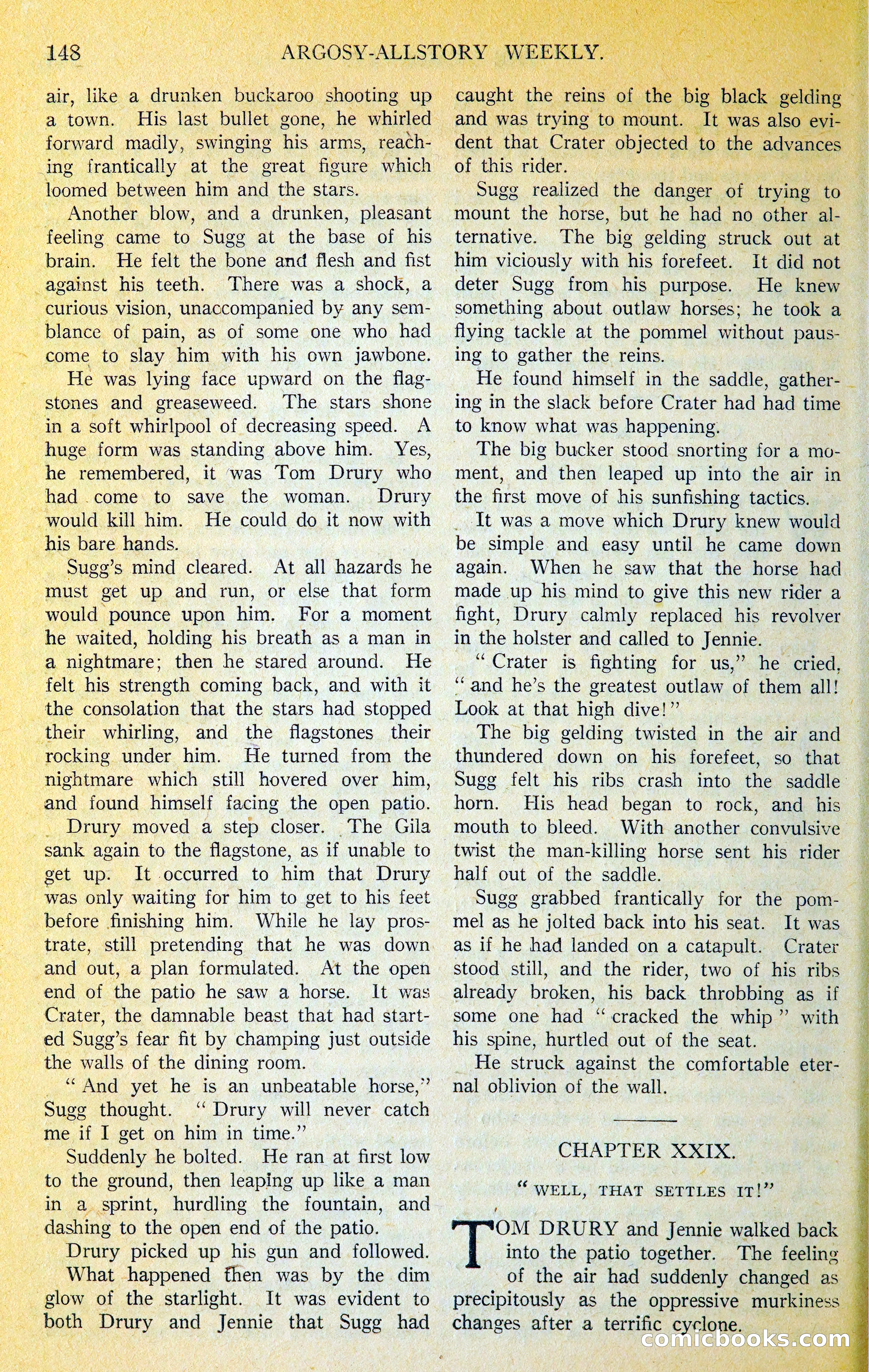 Argosy All-Story Weekly — page 165 of 400