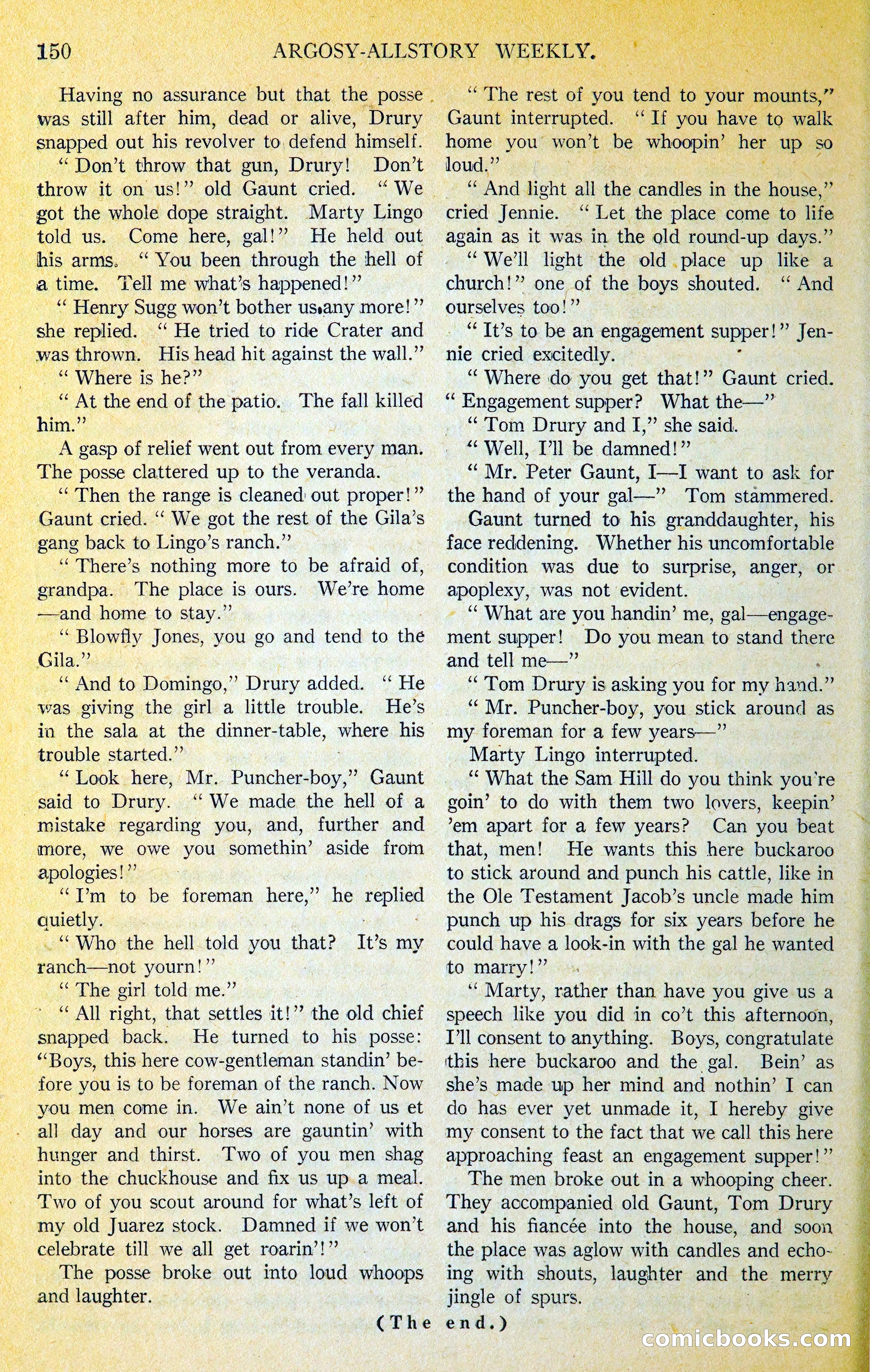 Argosy All-Story Weekly — page 167 of 400