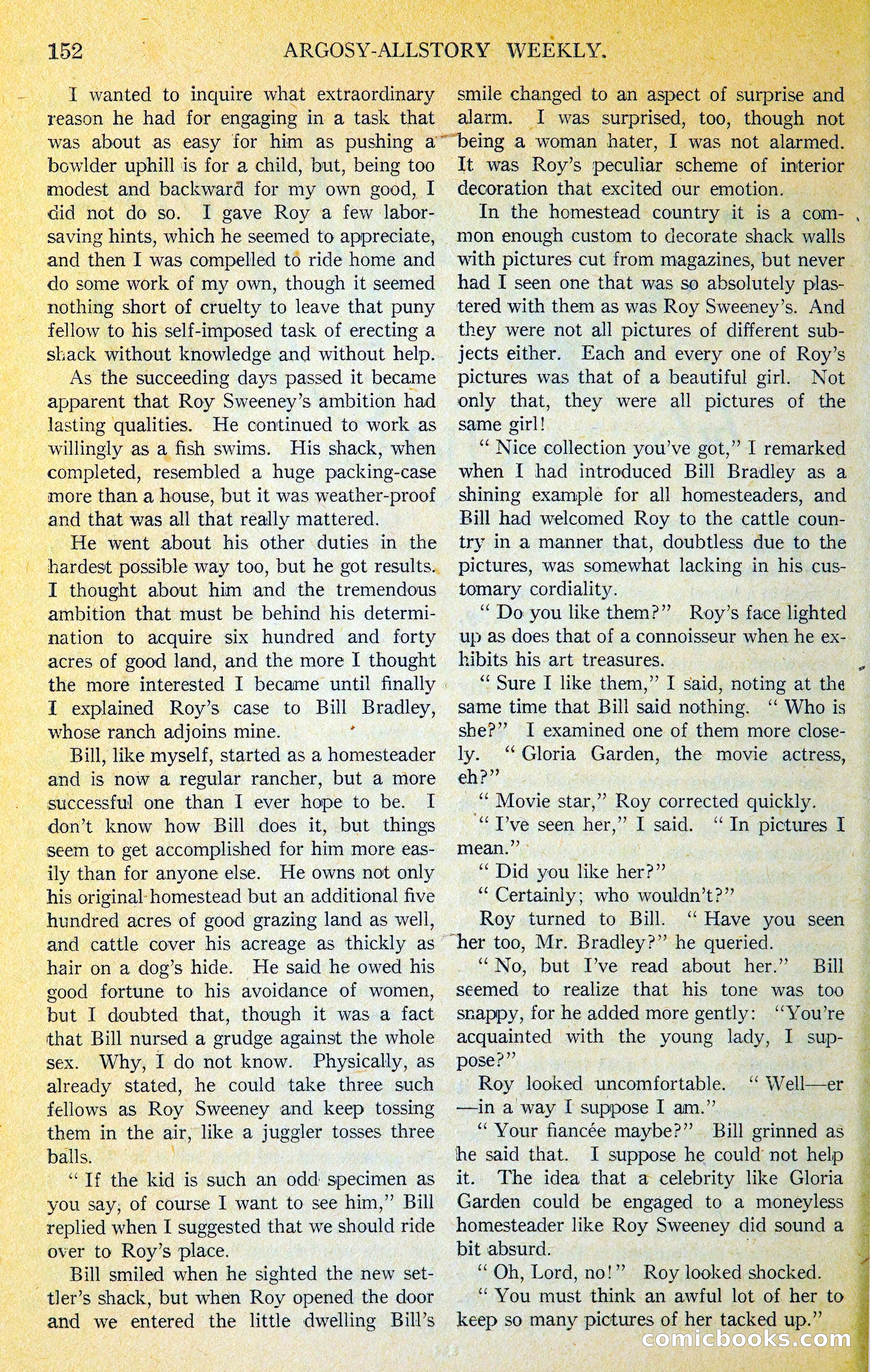Argosy All-Story Weekly — page 169 of 400
