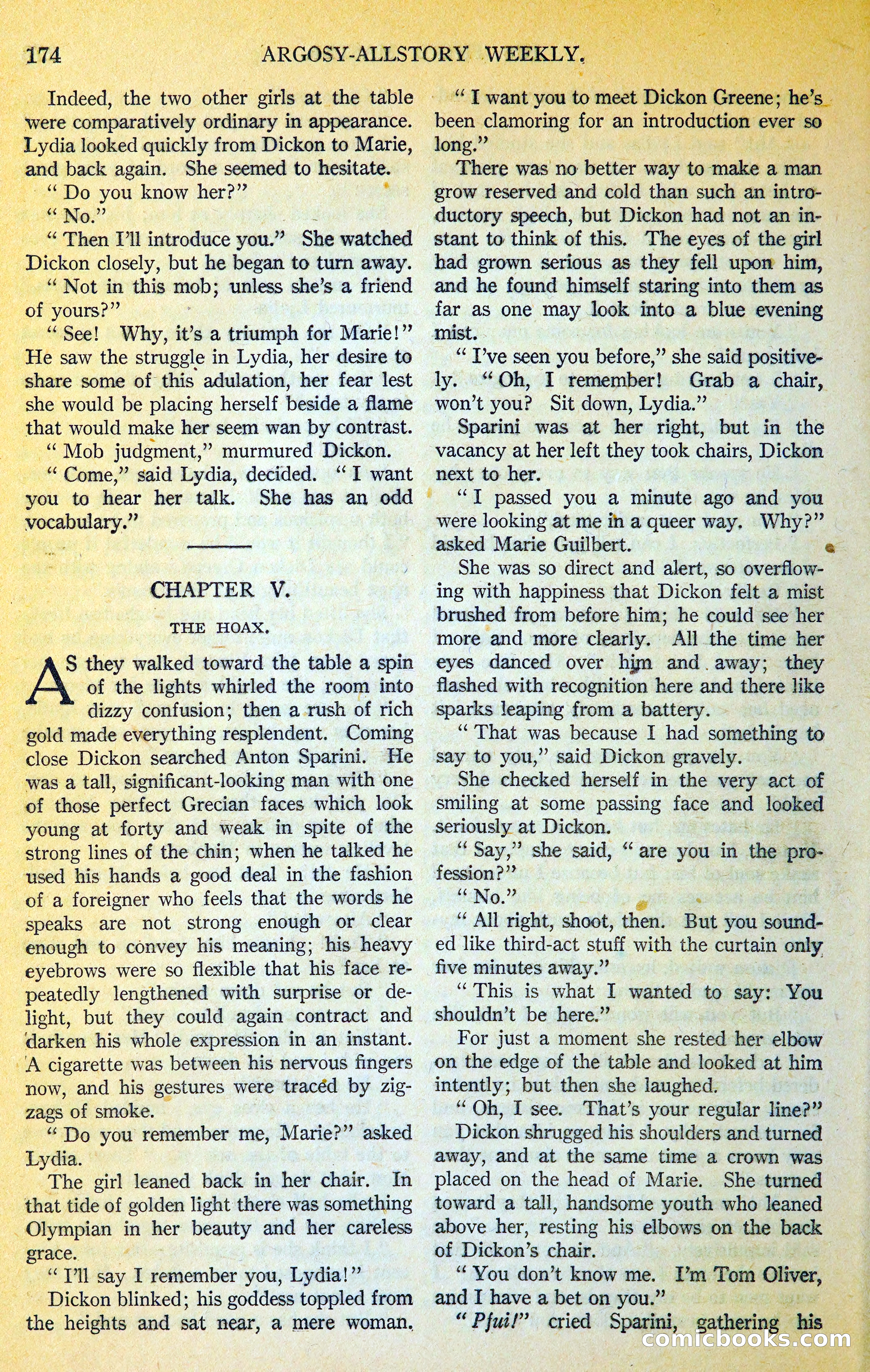 Argosy All-Story Weekly — page 205 of 400