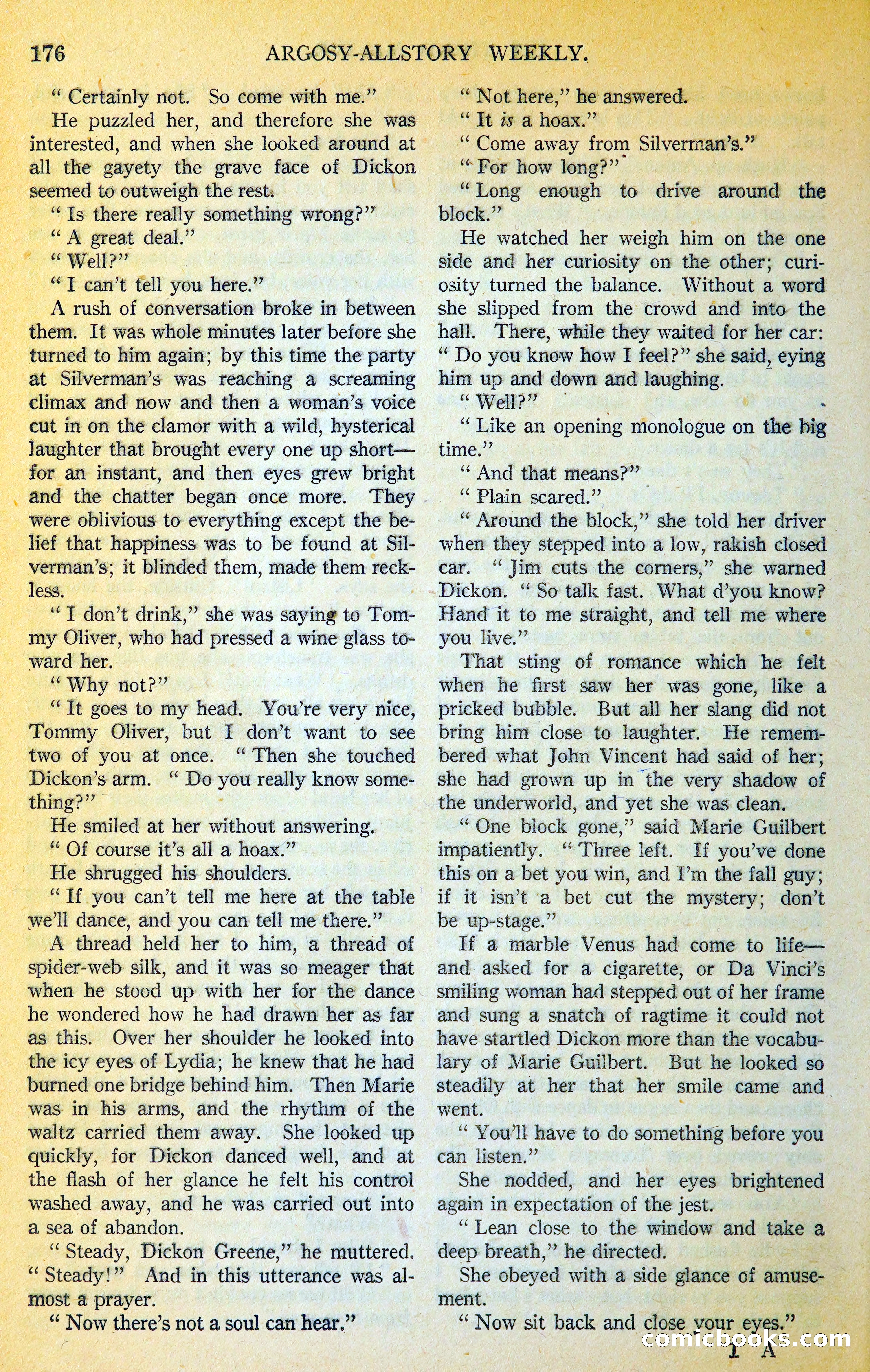 Argosy All-Story Weekly — page 207 of 400