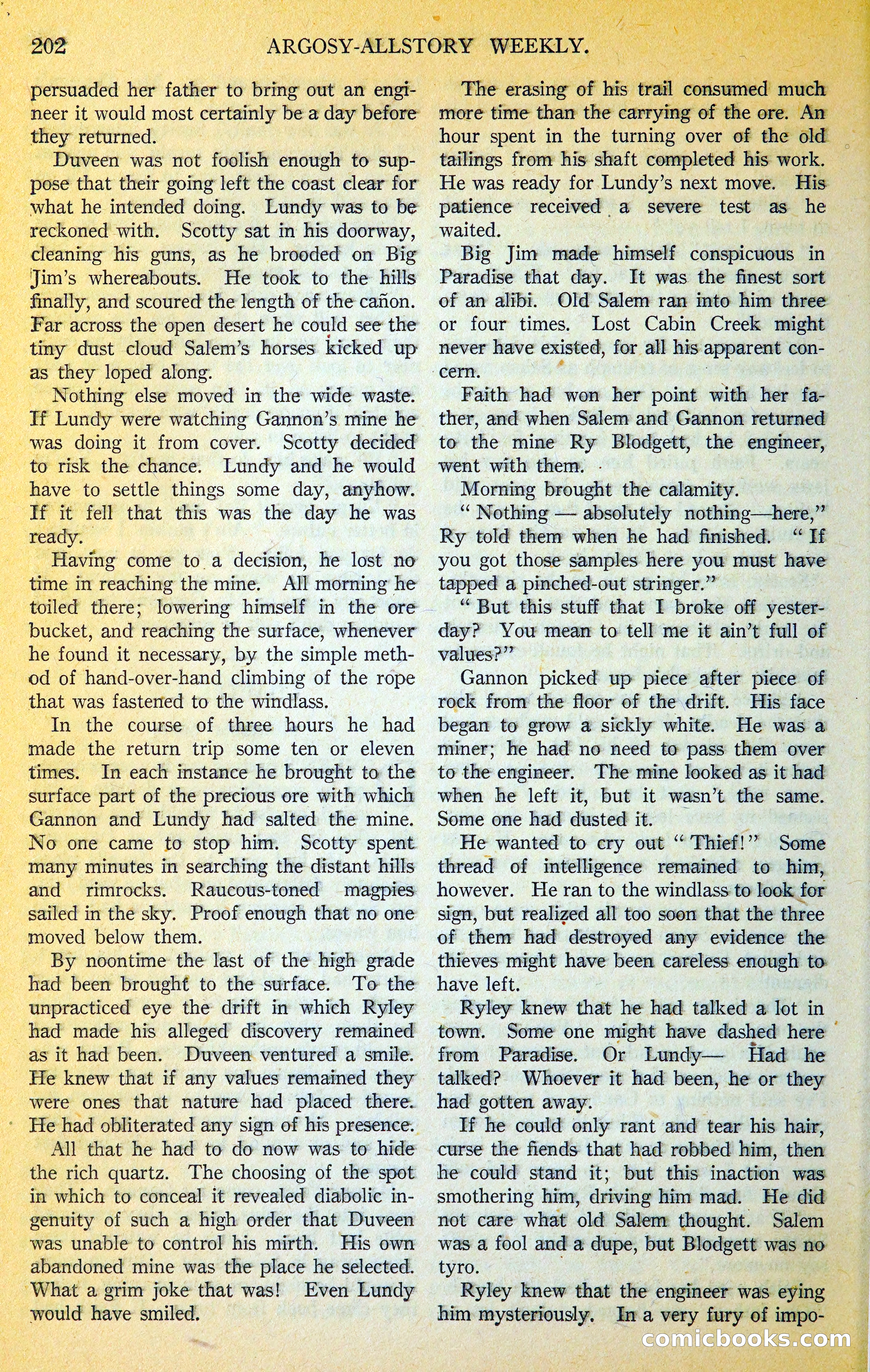 Argosy All-Story Weekly — page 233 of 400