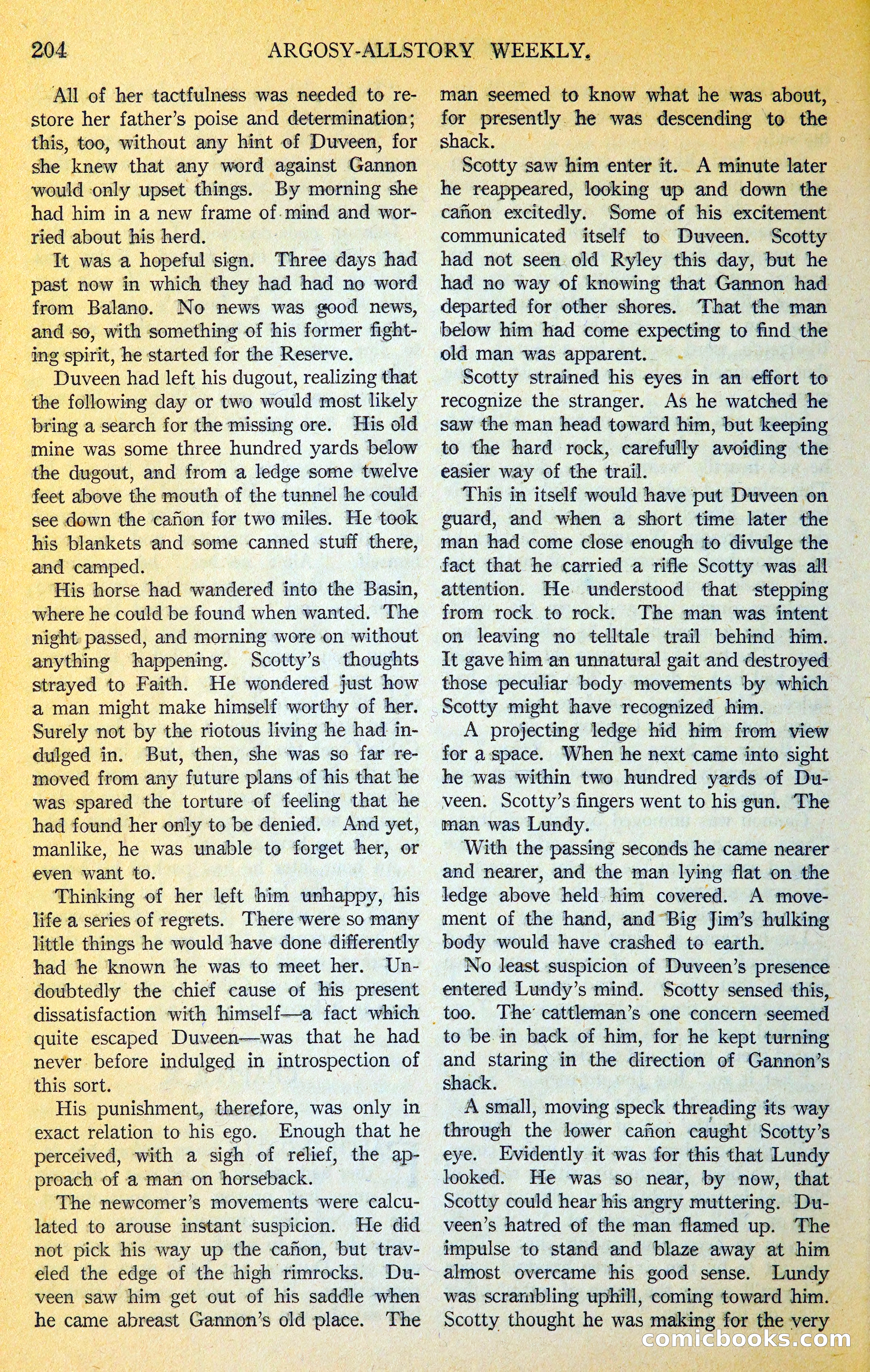 Argosy All-Story Weekly — page 235 of 400
