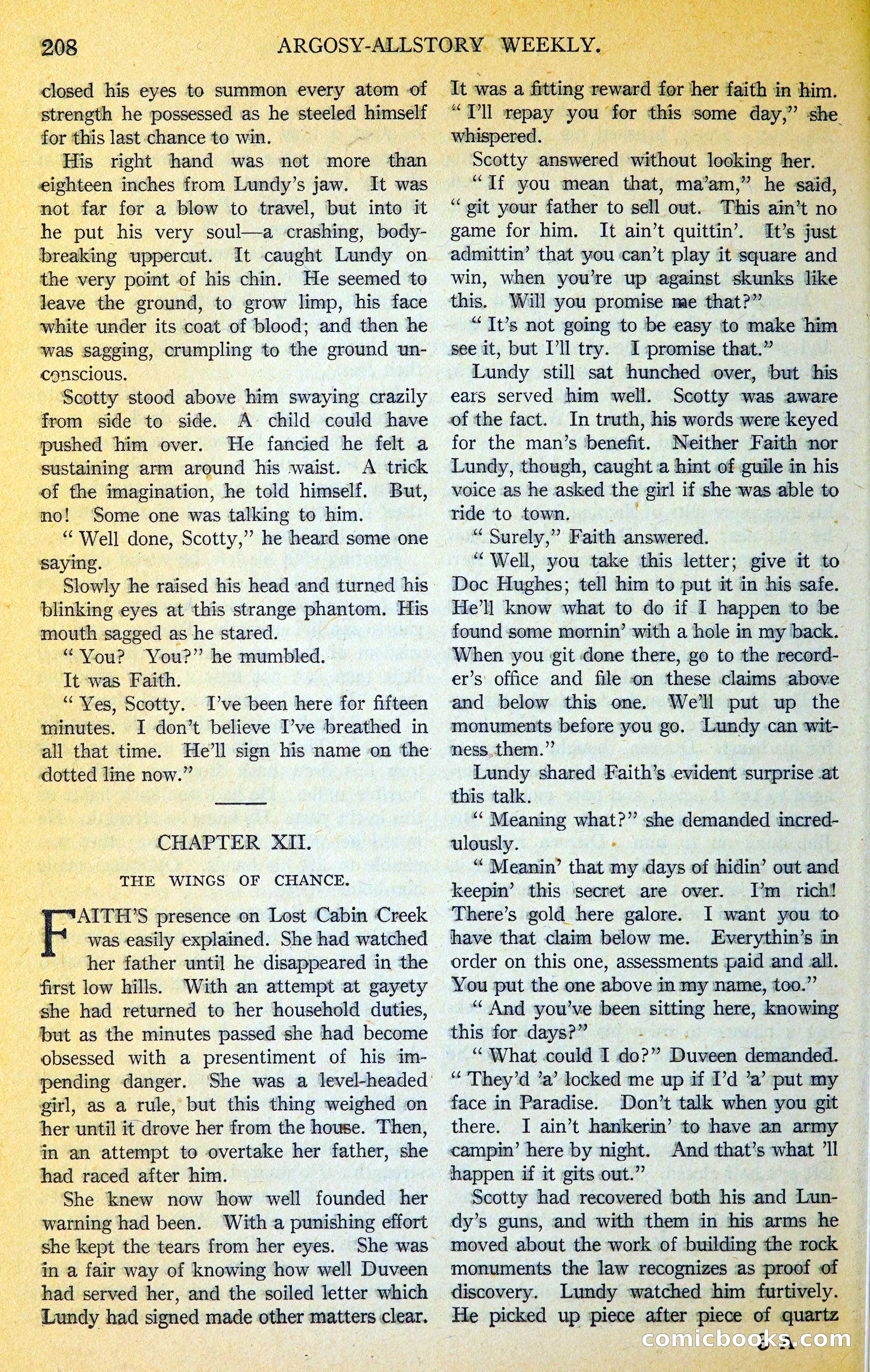 Argosy All-Story Weekly — page 239 of 400