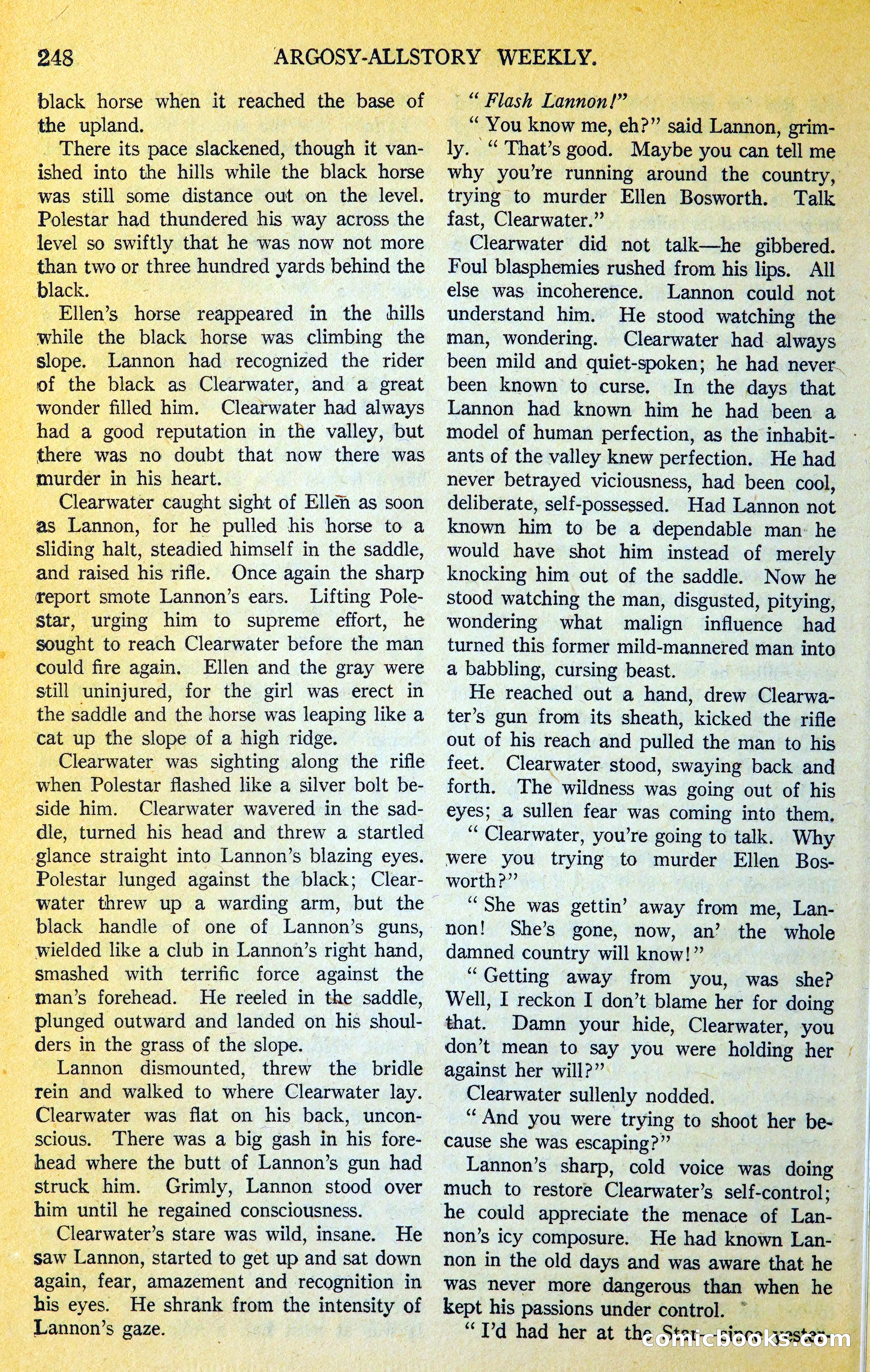 Argosy All-Story Weekly — page 279 of 400
