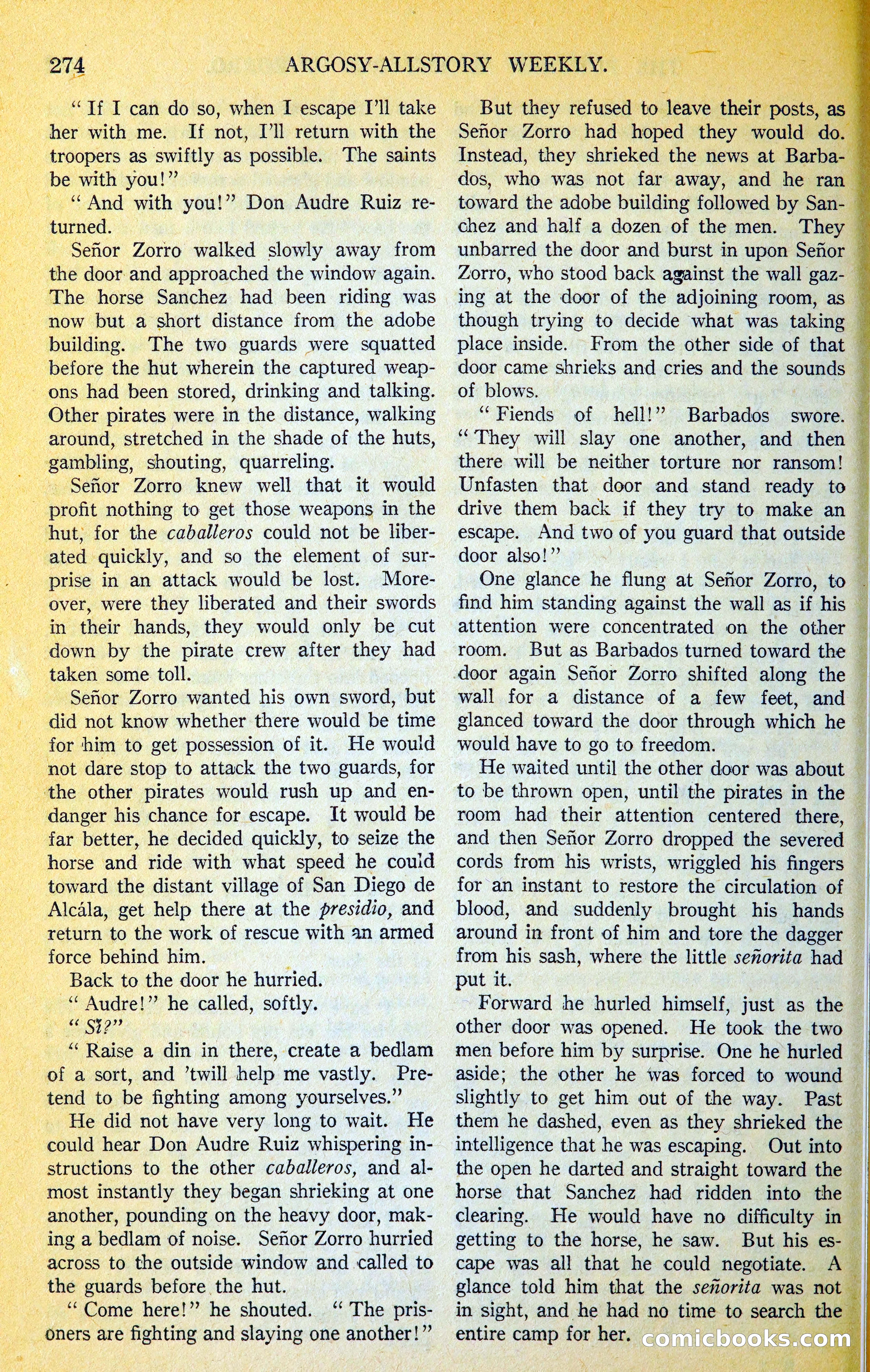 Argosy All-Story Weekly — page 305 of 400