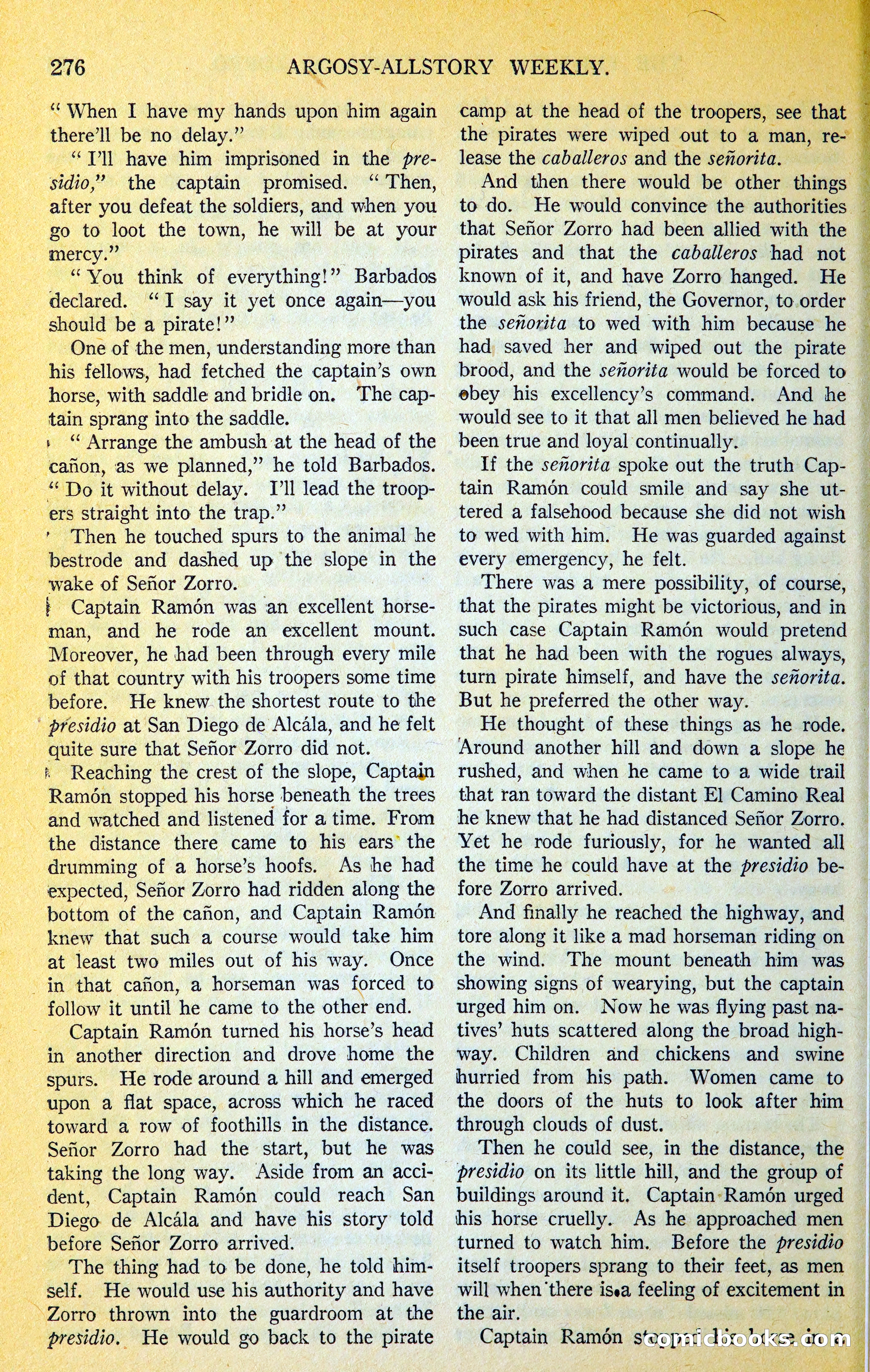 Argosy All-Story Weekly — page 307 of 400