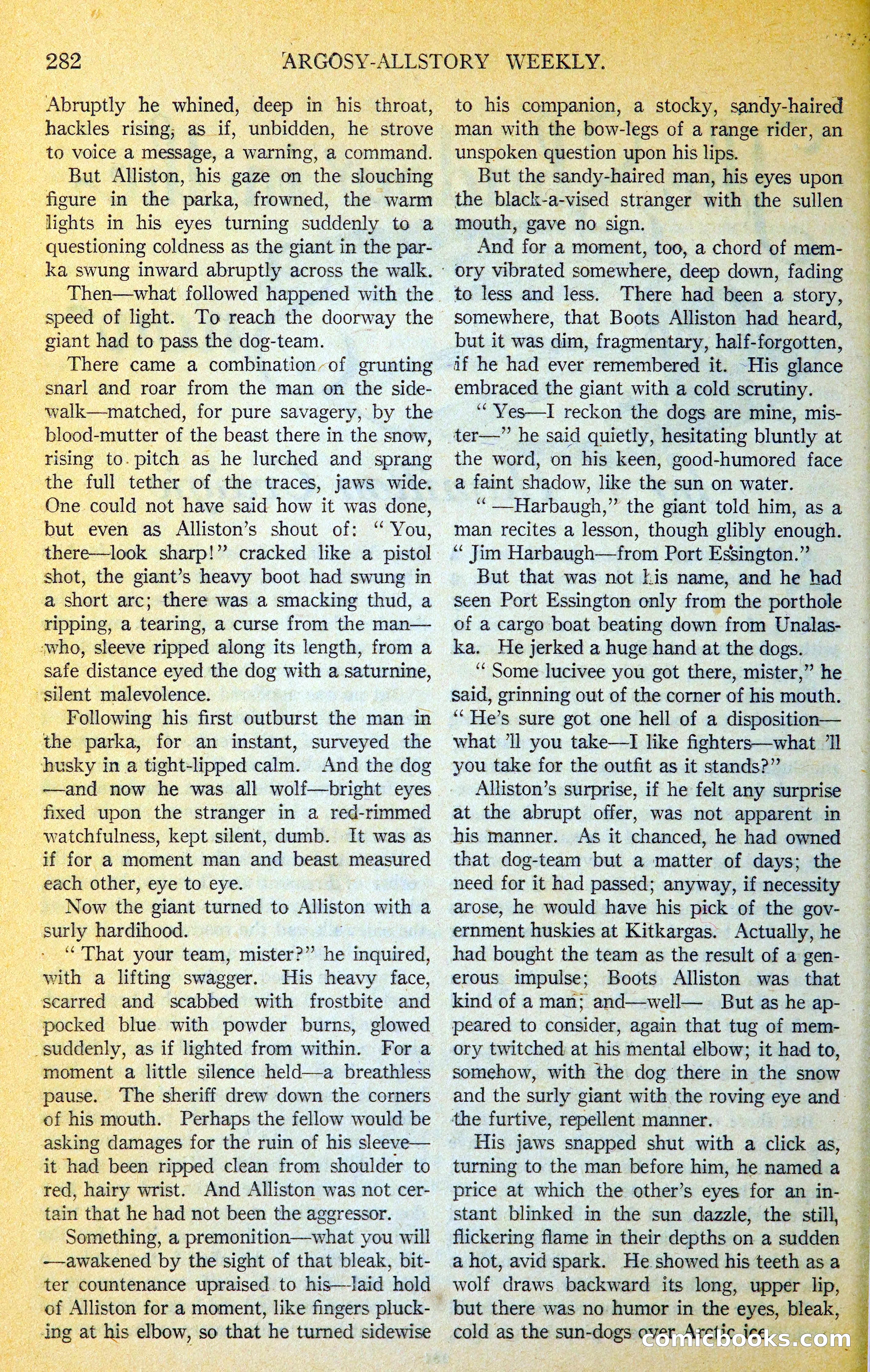 Argosy All-Story Weekly — page 313 of 400