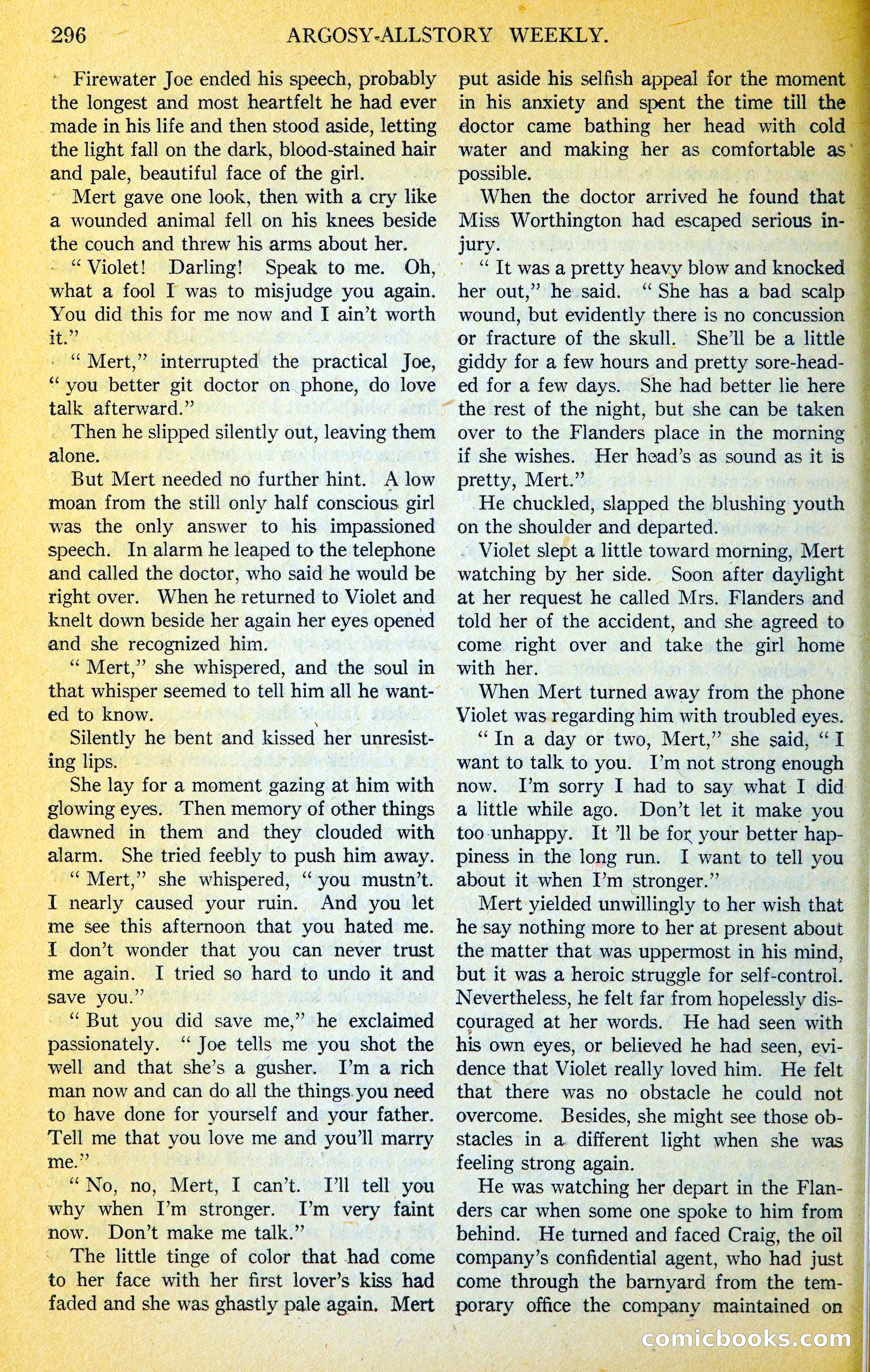 Argosy All-Story Weekly — page 327 of 400