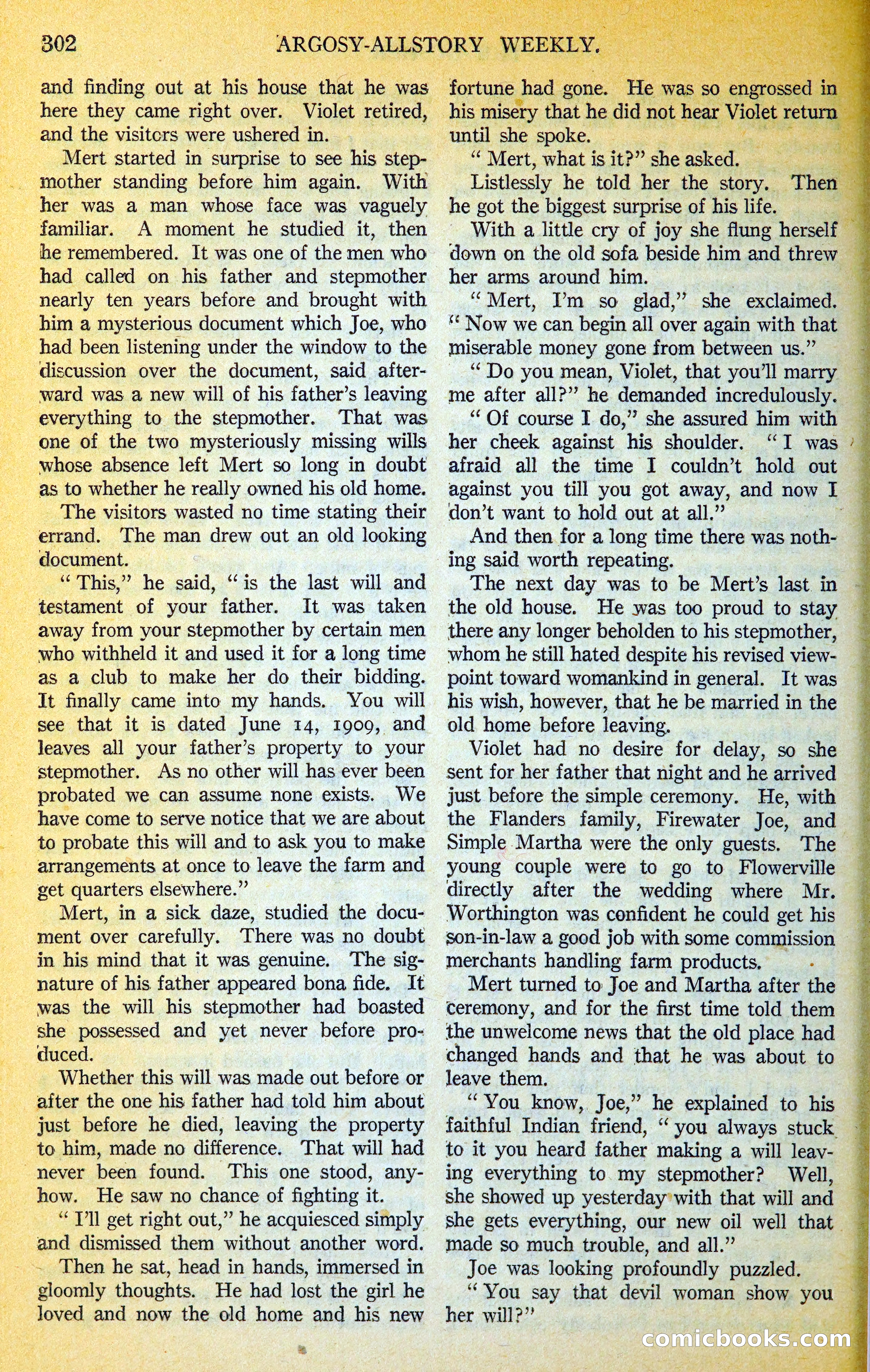 Argosy All-Story Weekly — page 333 of 400
