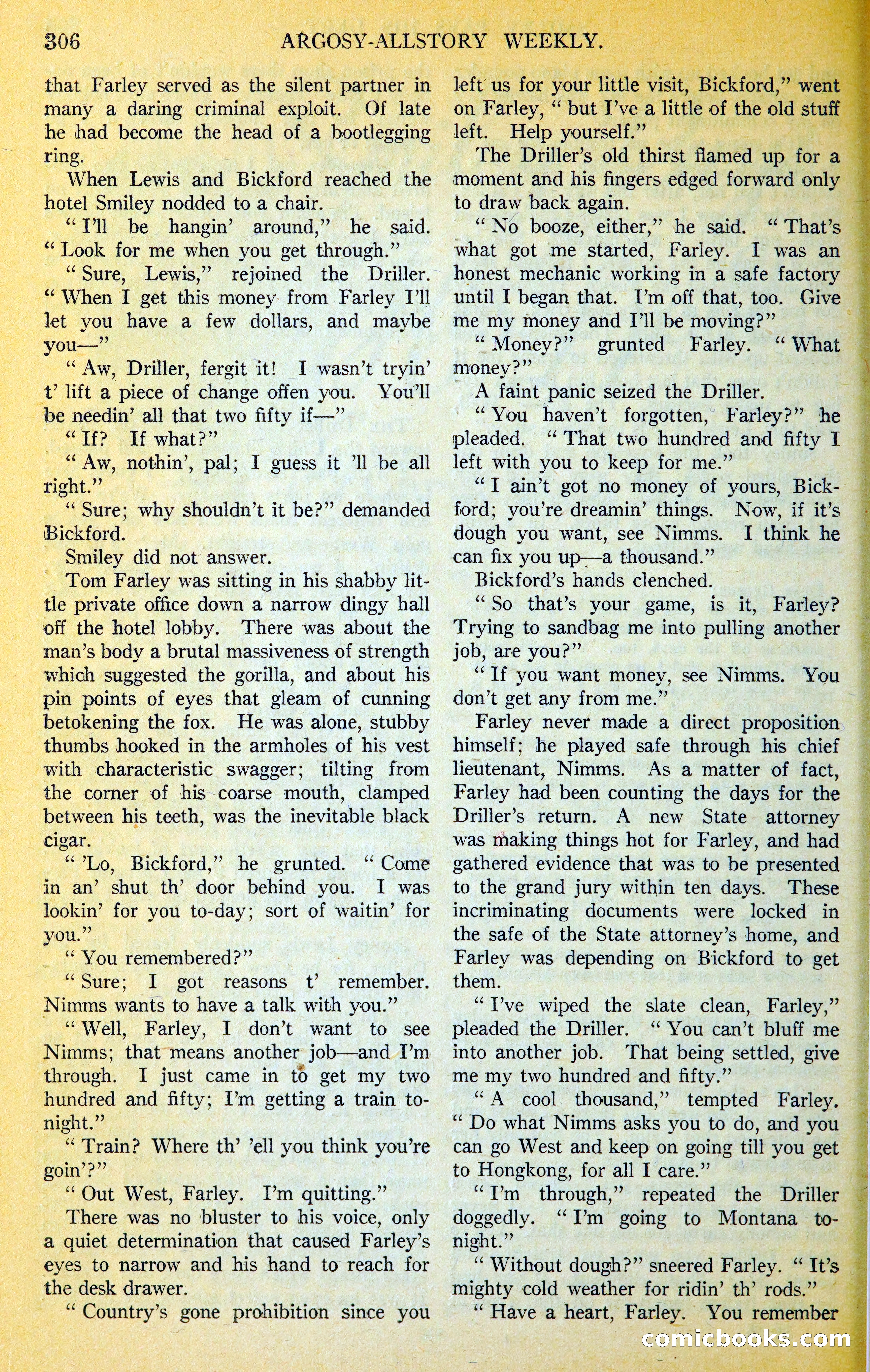 Argosy All-Story Weekly — page 337 of 400