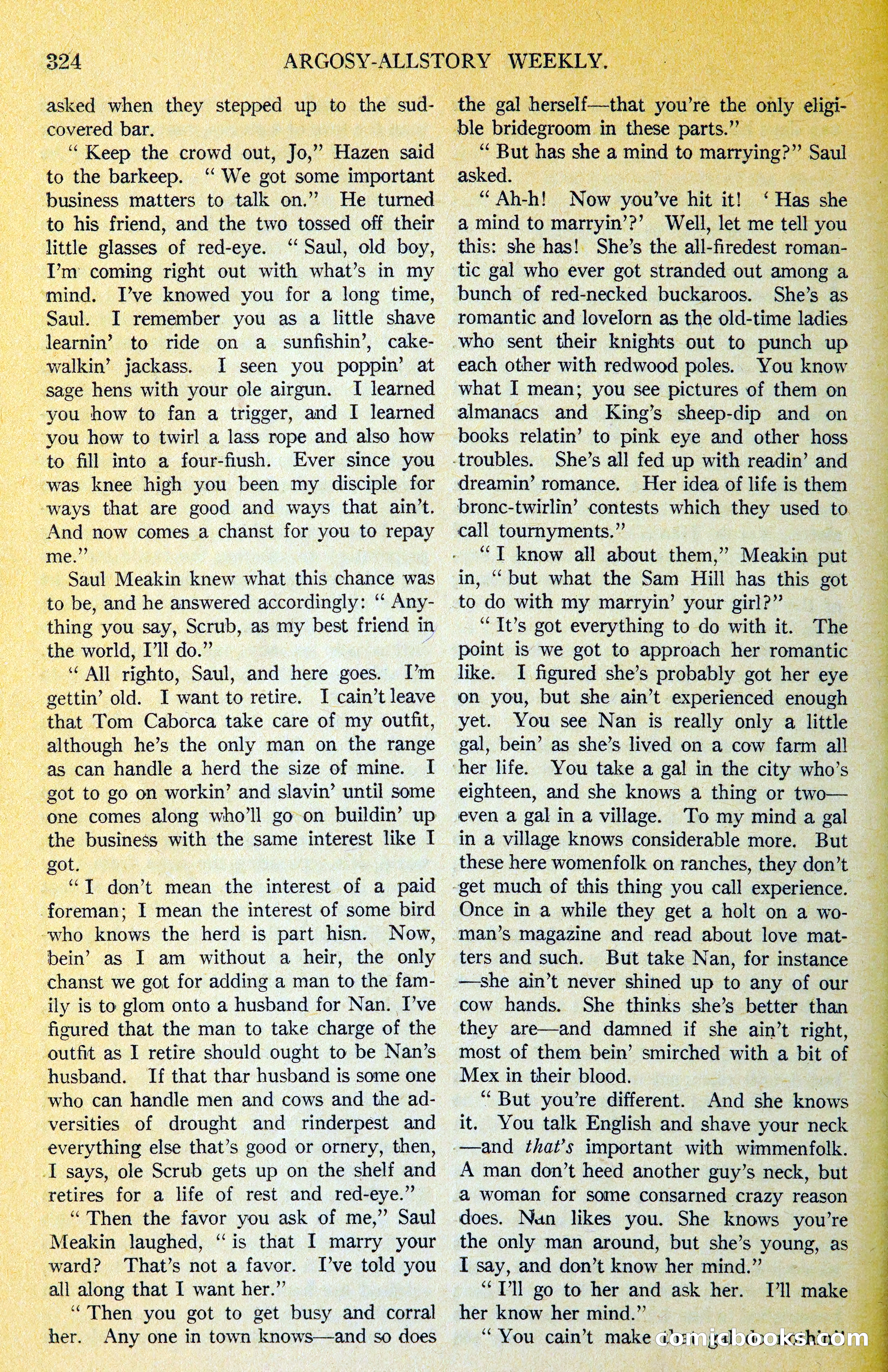 Argosy All-Story Weekly — page 375 of 400