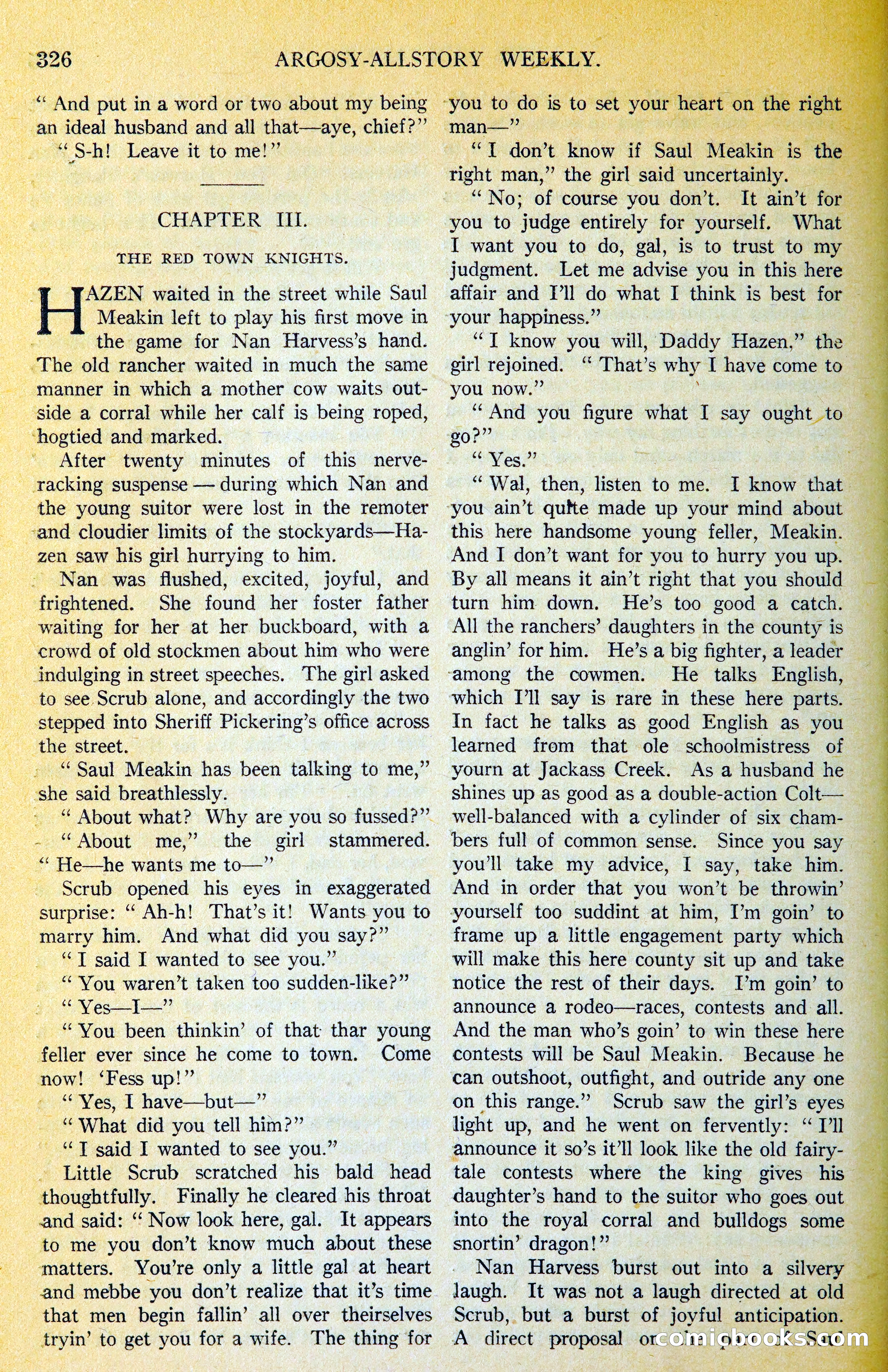 Argosy All-Story Weekly — page 377 of 400