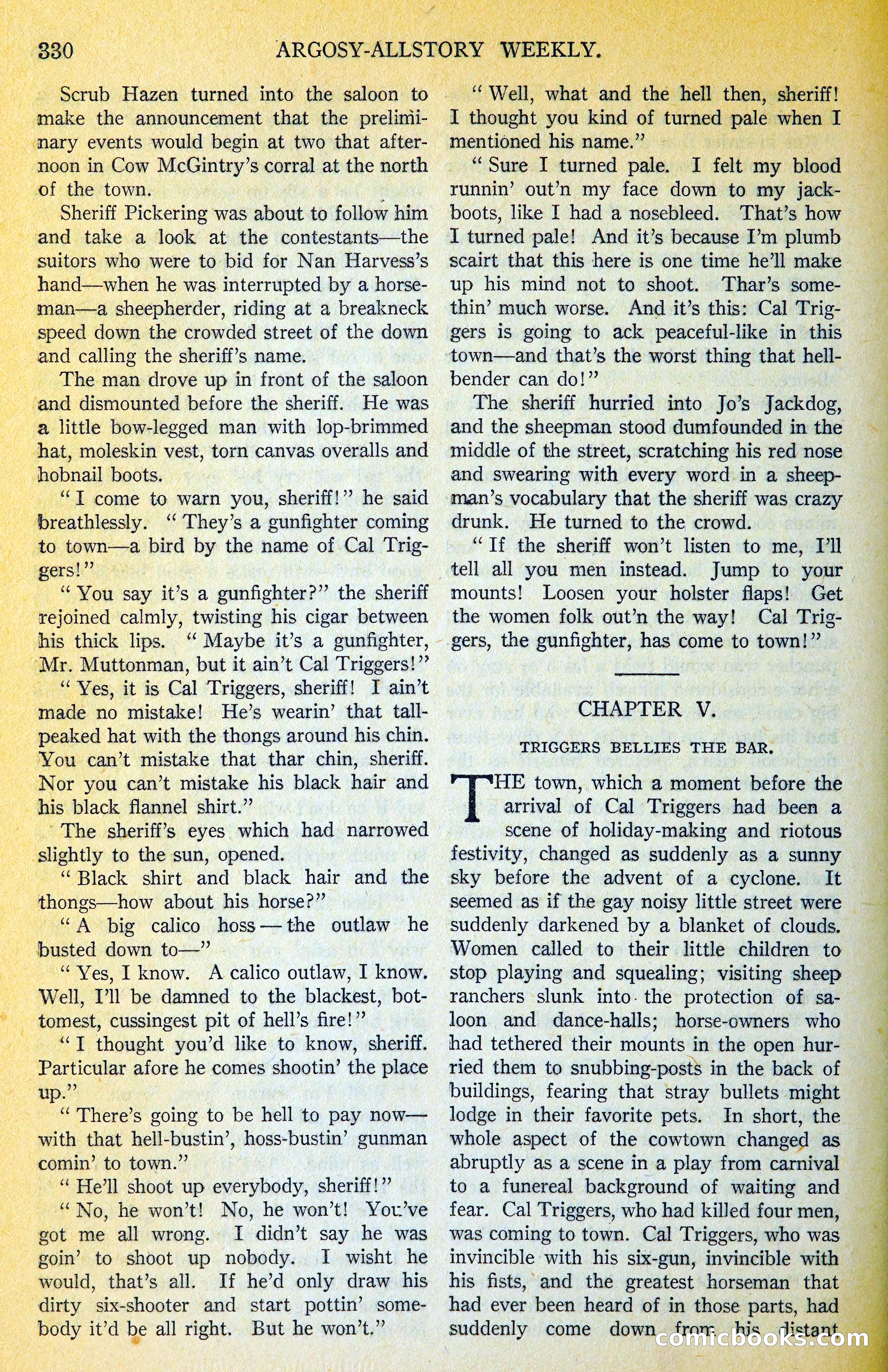 Argosy All-Story Weekly — page 381 of 400