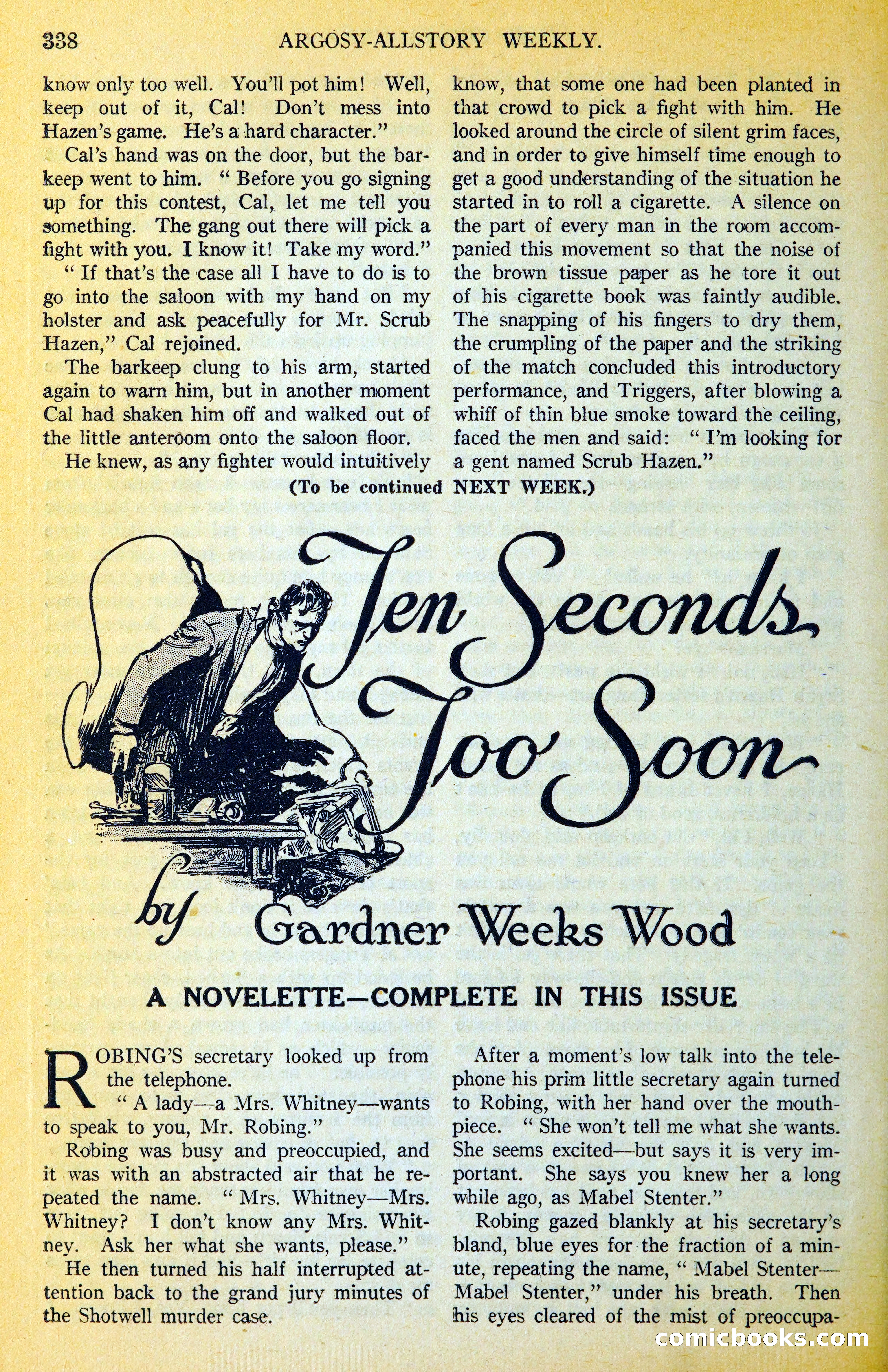 Argosy All-Story Weekly — page 389 of 400