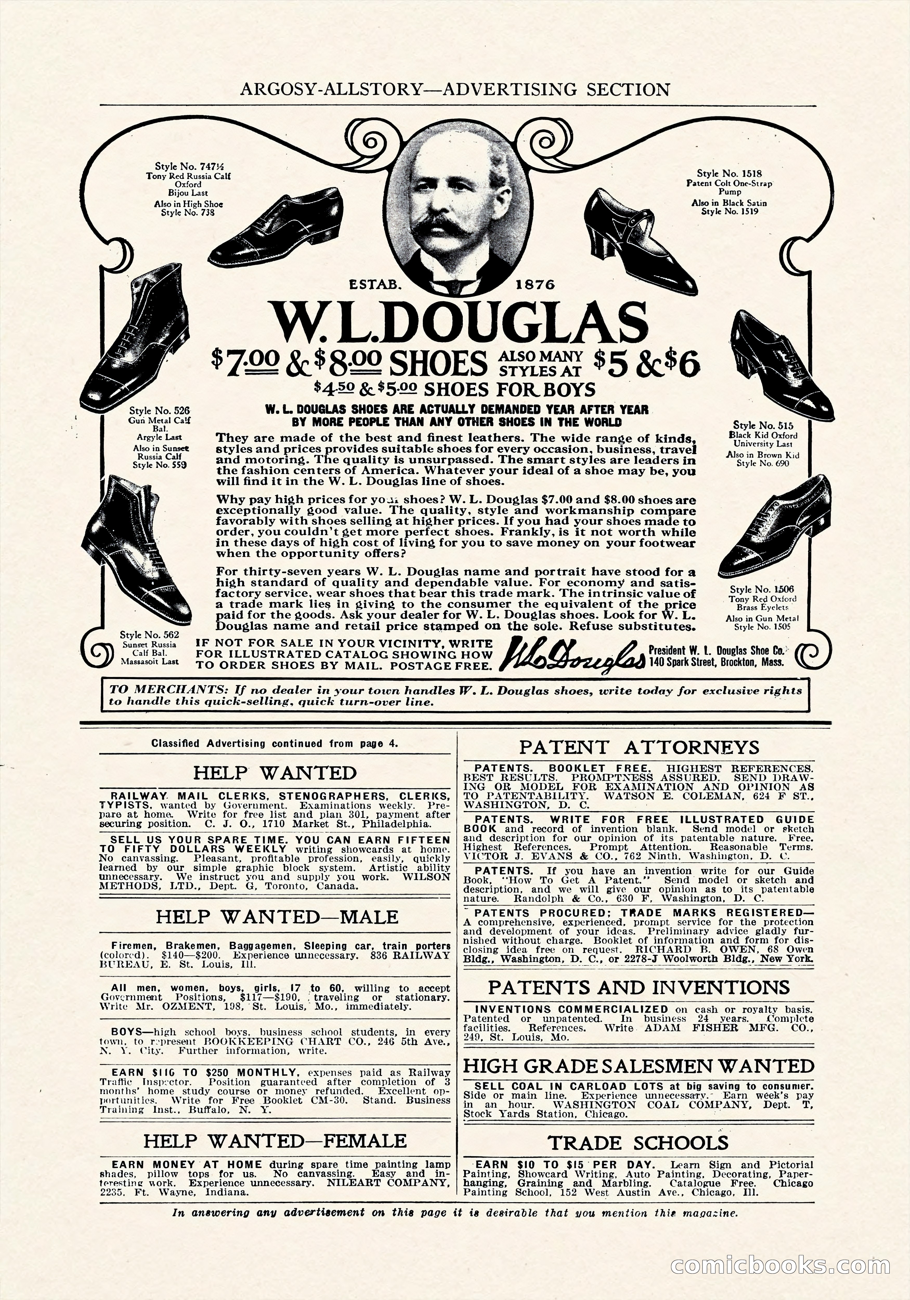 Argosy All-Story Weekly, September 8, 1923 — page 8 of 180
