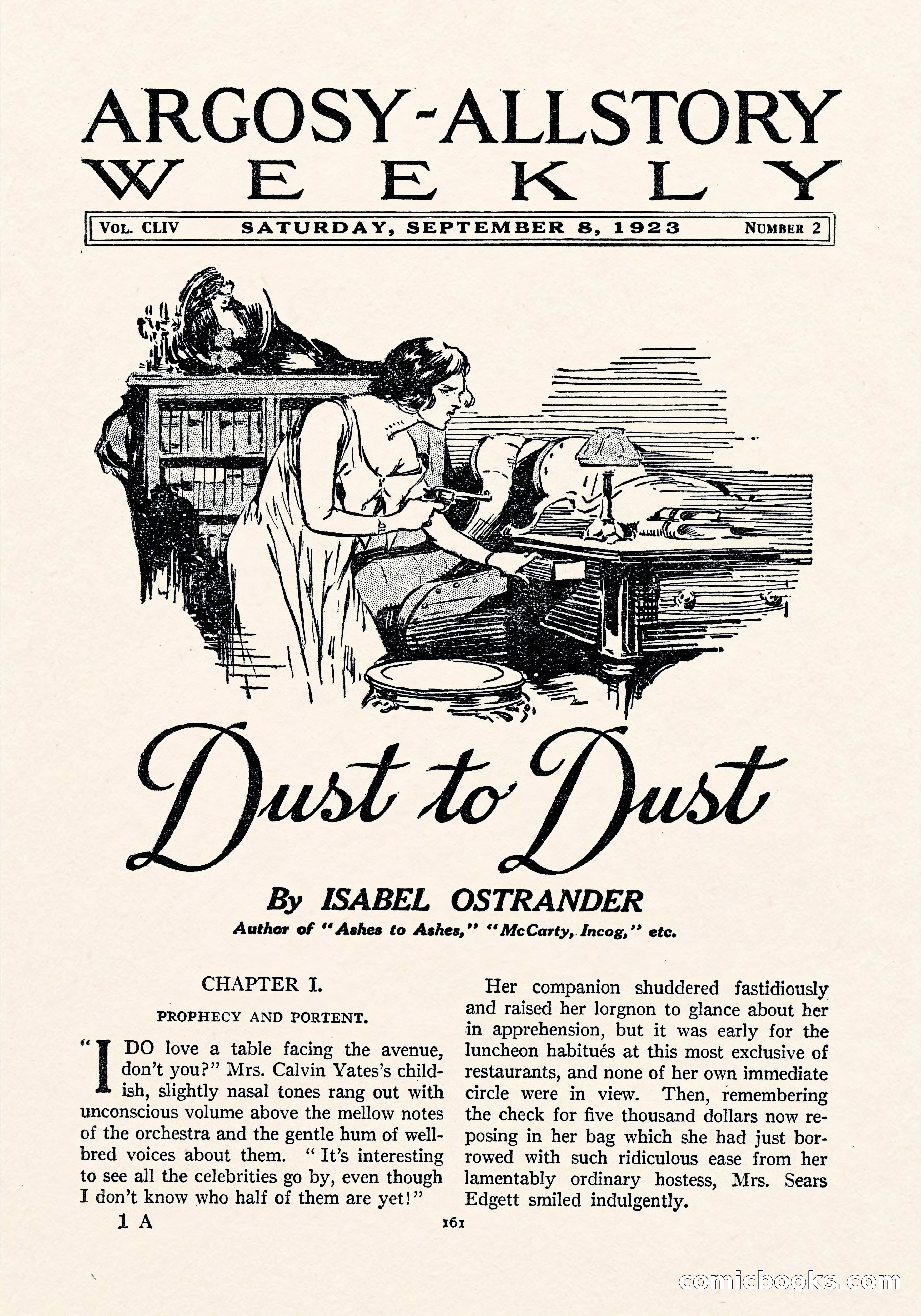 Argosy All-Story Weekly, September 8, 1923 — page 19 of 180
