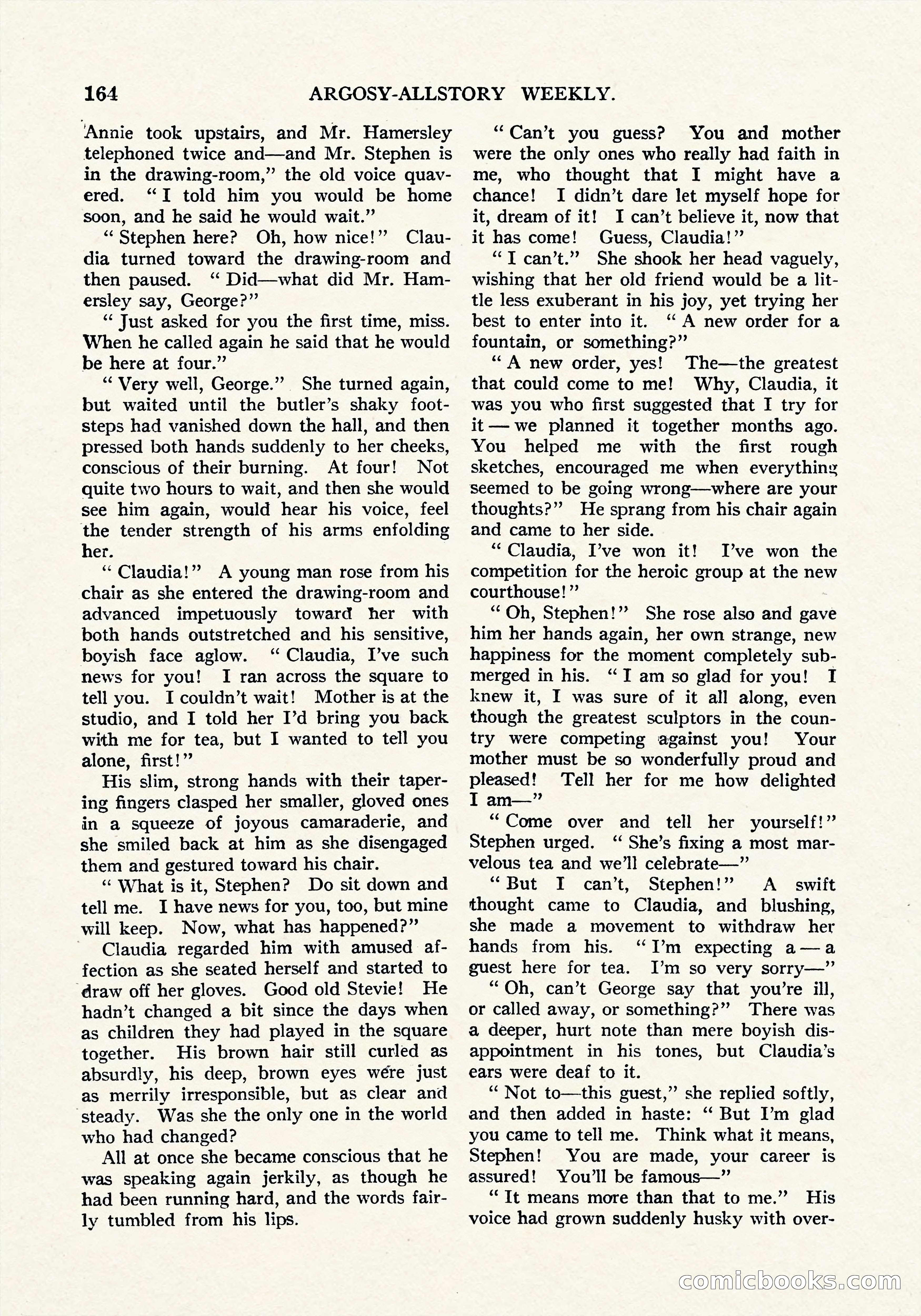 Argosy All-Story Weekly, September 8, 1923 — page 22 of 180