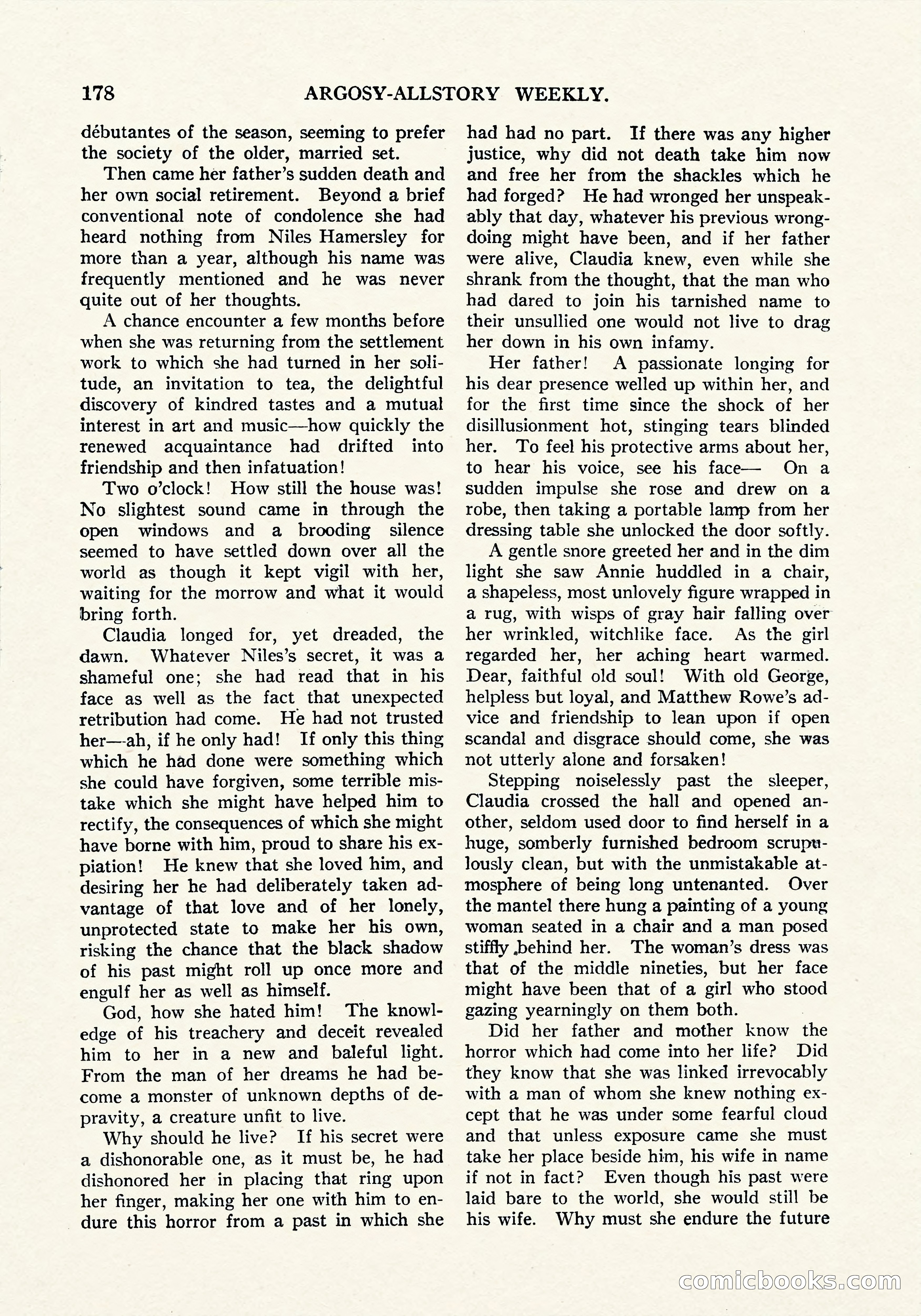 Argosy All-Story Weekly, September 8, 1923 — page 36 of 180