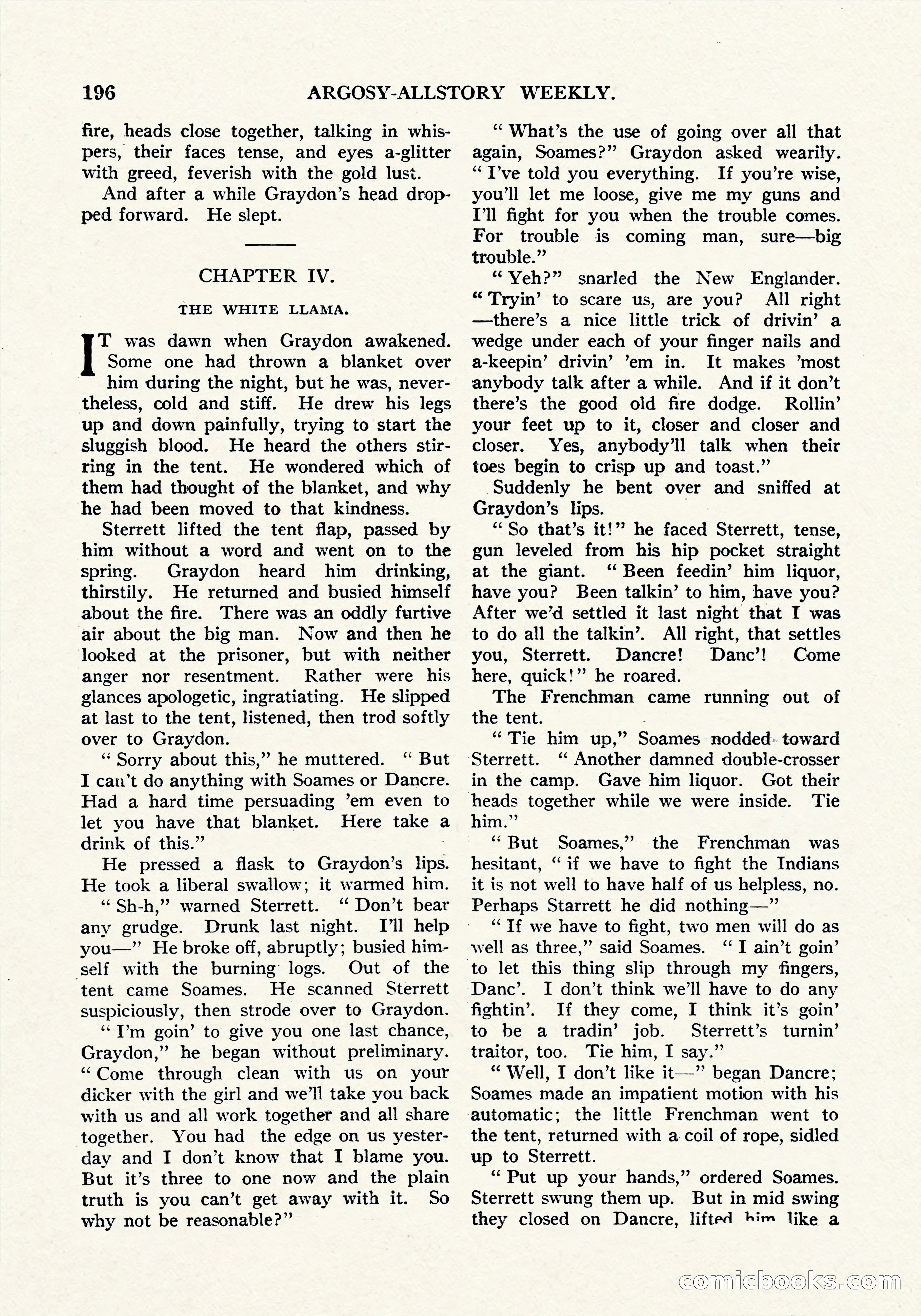Argosy All-Story Weekly, September 8, 1923 — page 54 of 180