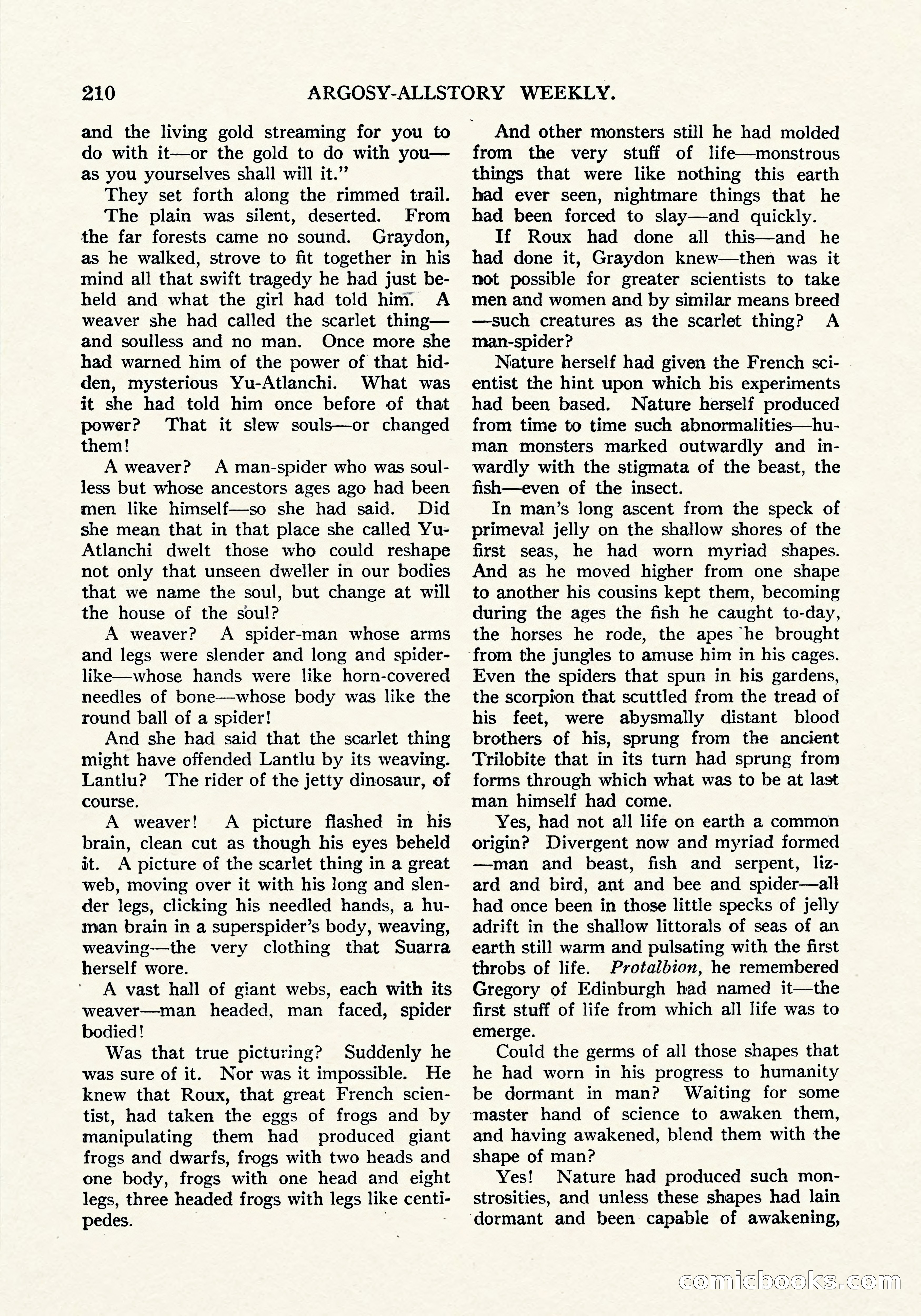 Argosy All-Story Weekly, September 8, 1923 — page 68 of 180