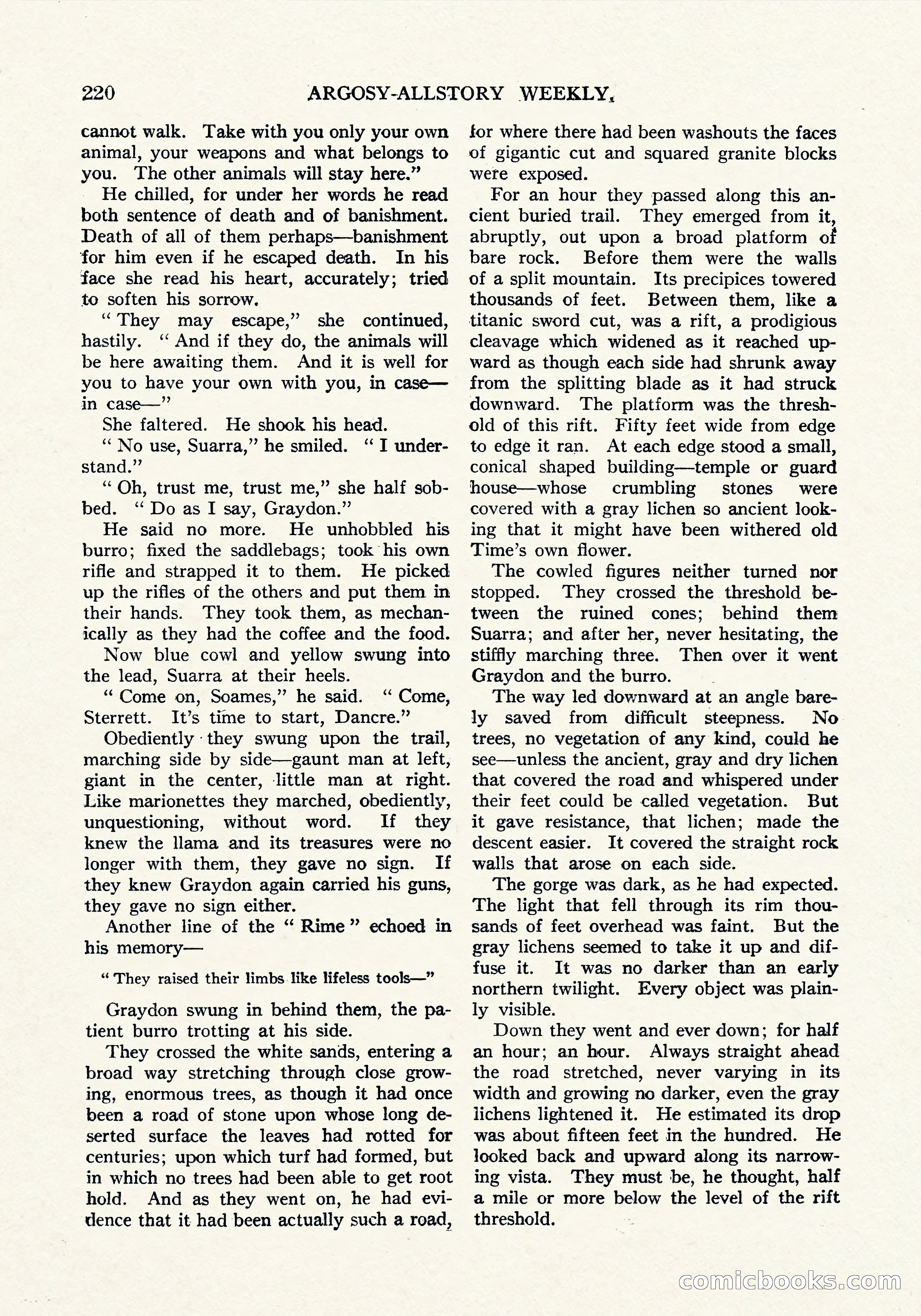 Argosy All-Story Weekly, September 8, 1923 — page 78 of 180