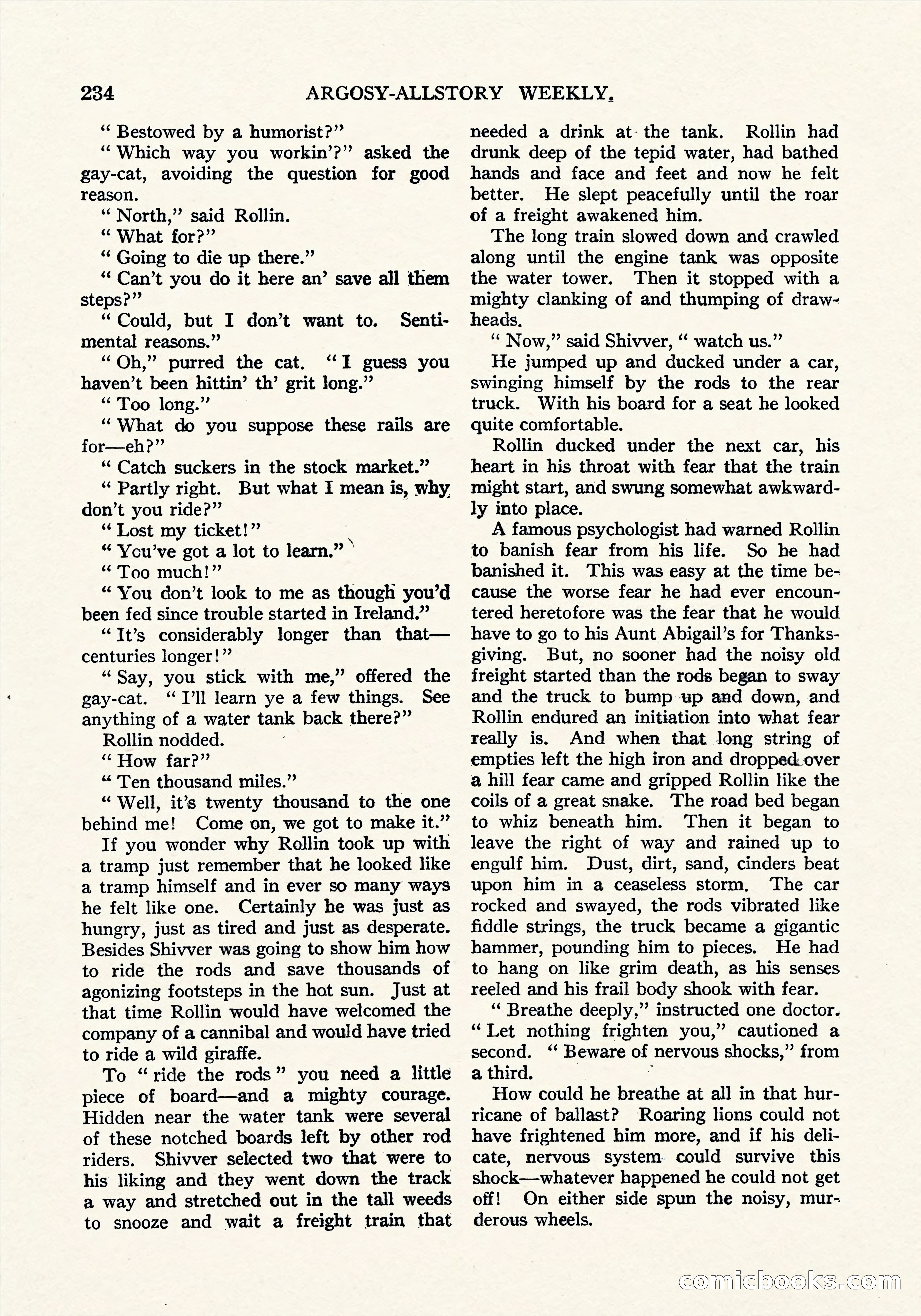 Argosy All-Story Weekly, September 8, 1923 — page 92 of 180