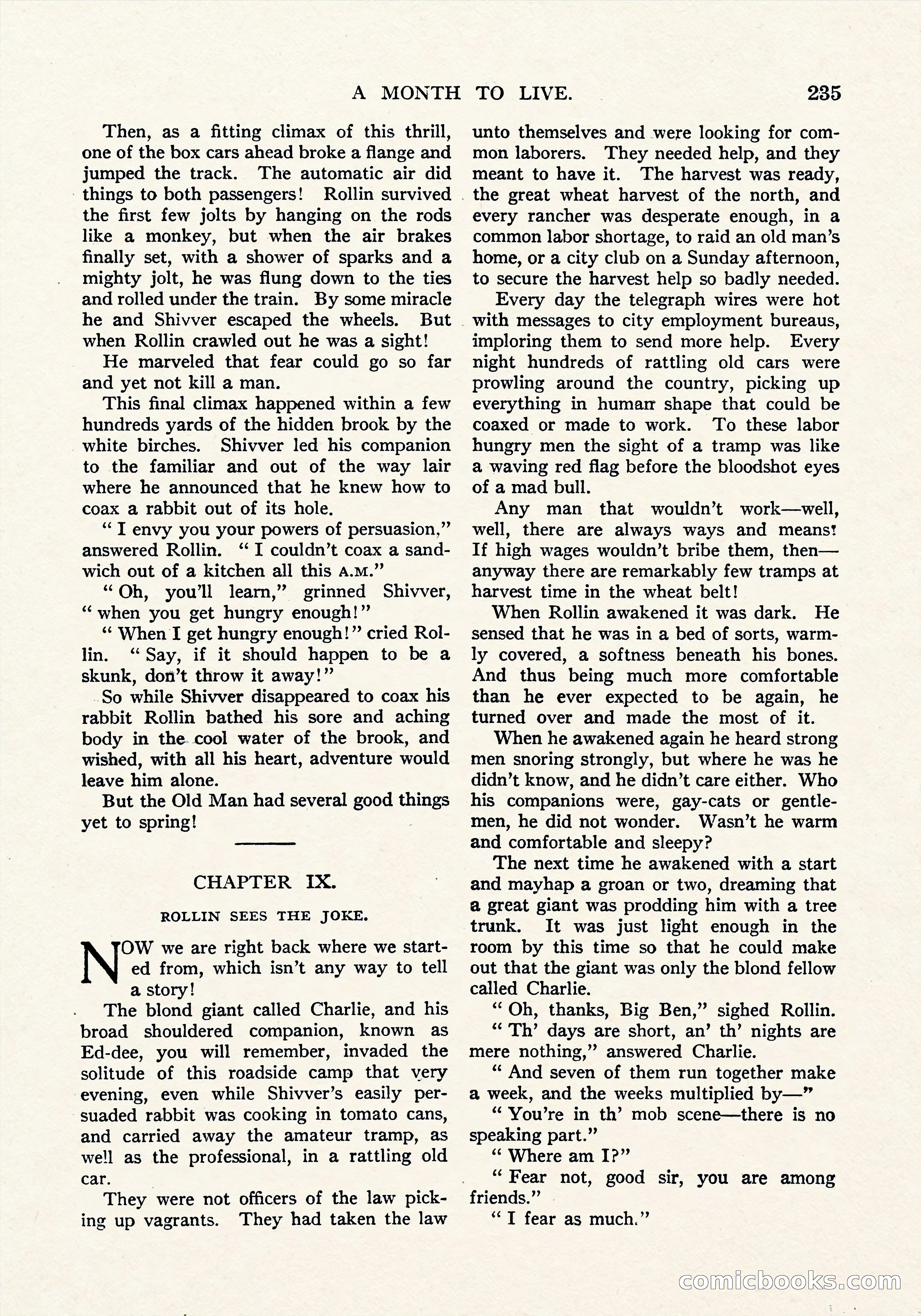 Argosy All-Story Weekly, September 8, 1923 — page 93 of 180