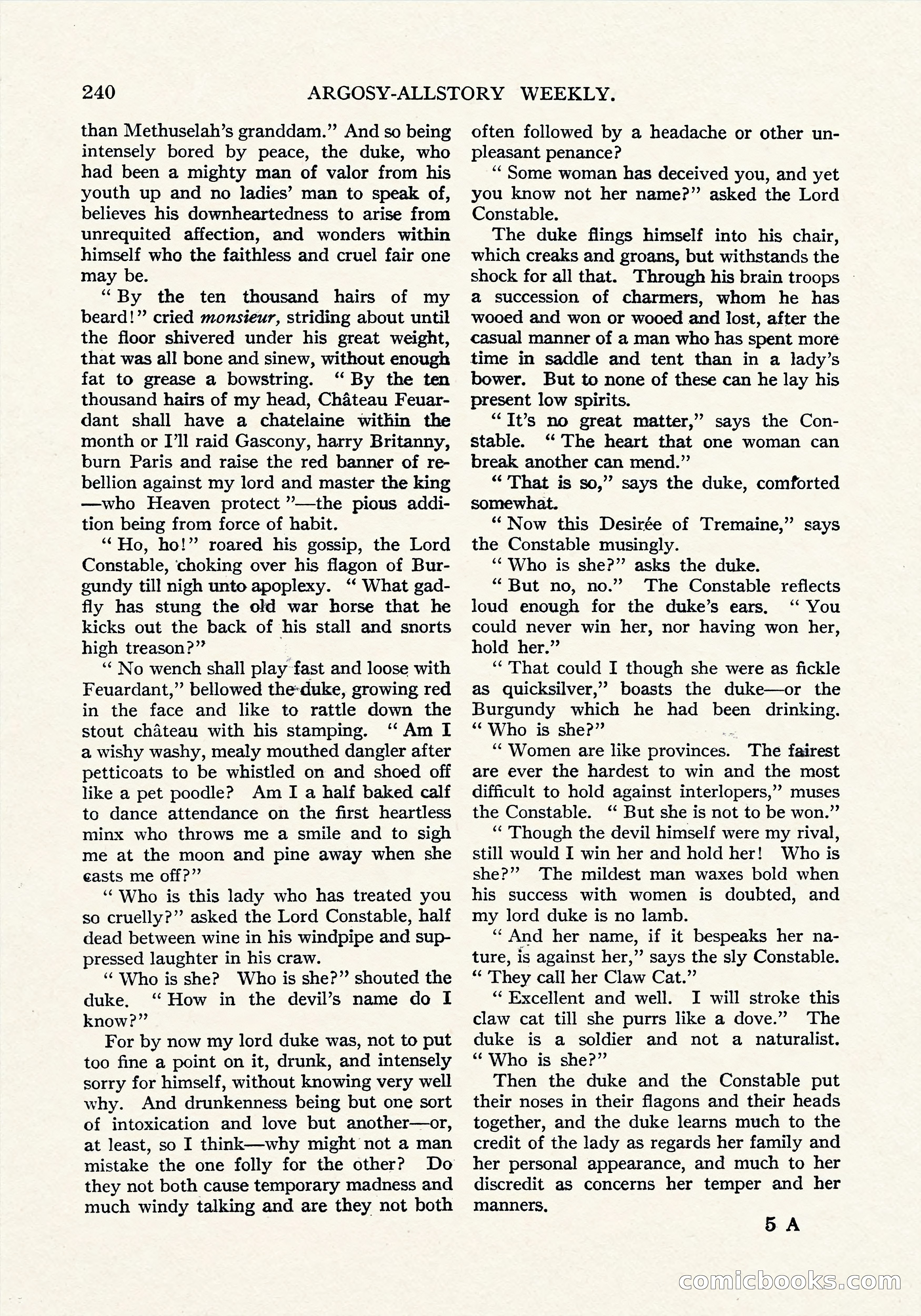 Argosy All-Story Weekly, September 8, 1923 — page 98 of 180