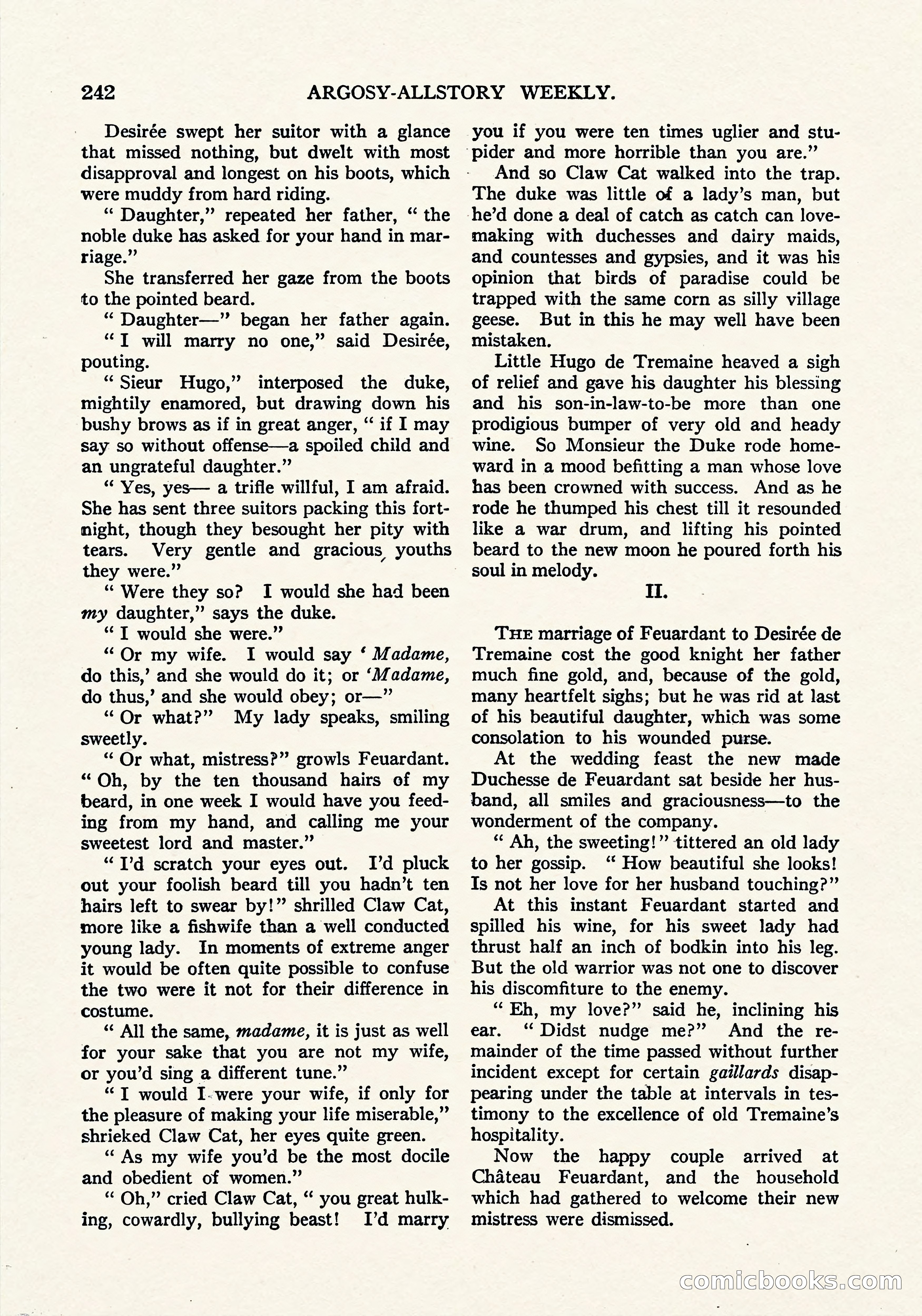 Argosy All-Story Weekly, September 8, 1923 — page 100 of 180