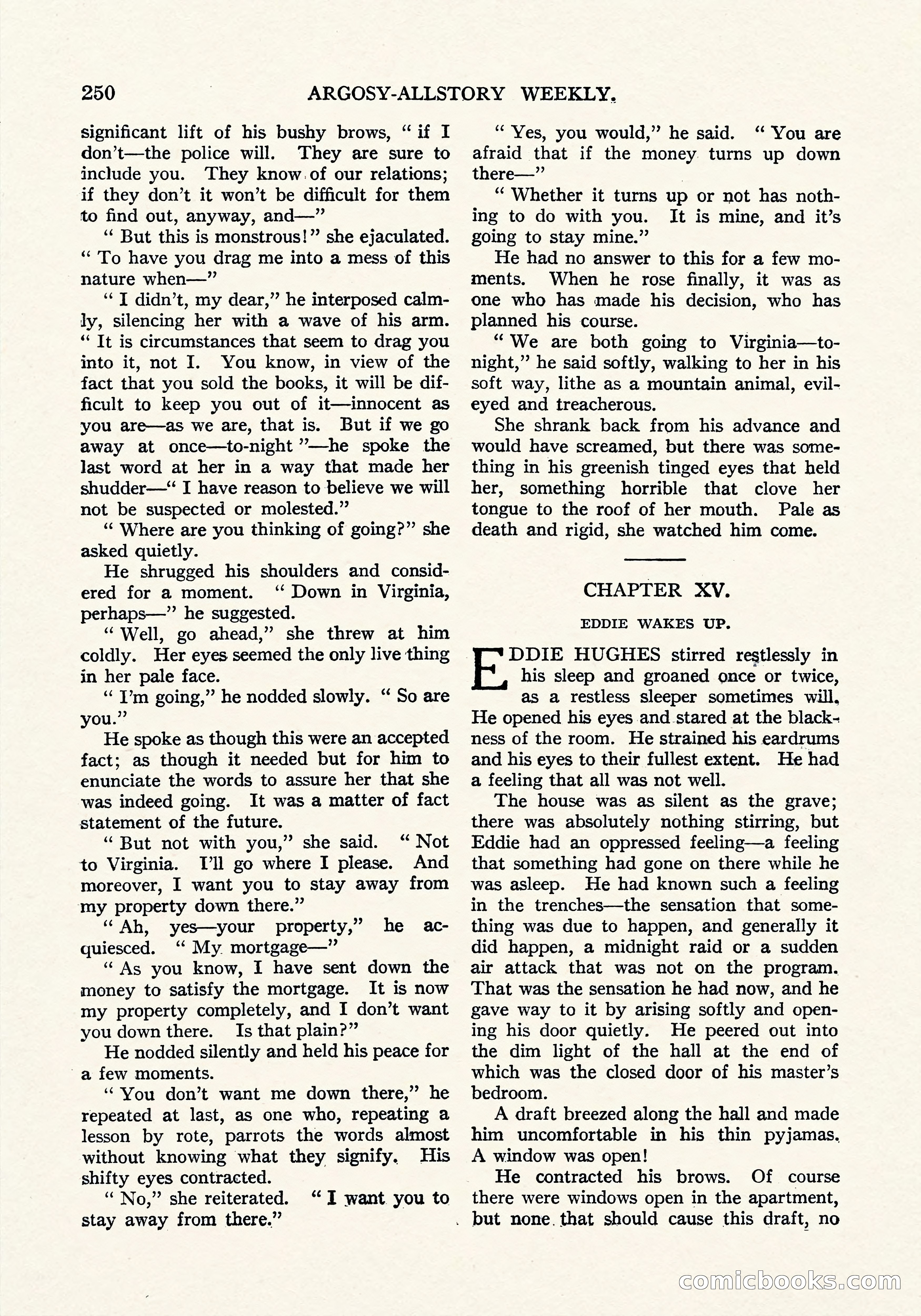 Argosy All-Story Weekly, September 8, 1923 — page 108 of 180