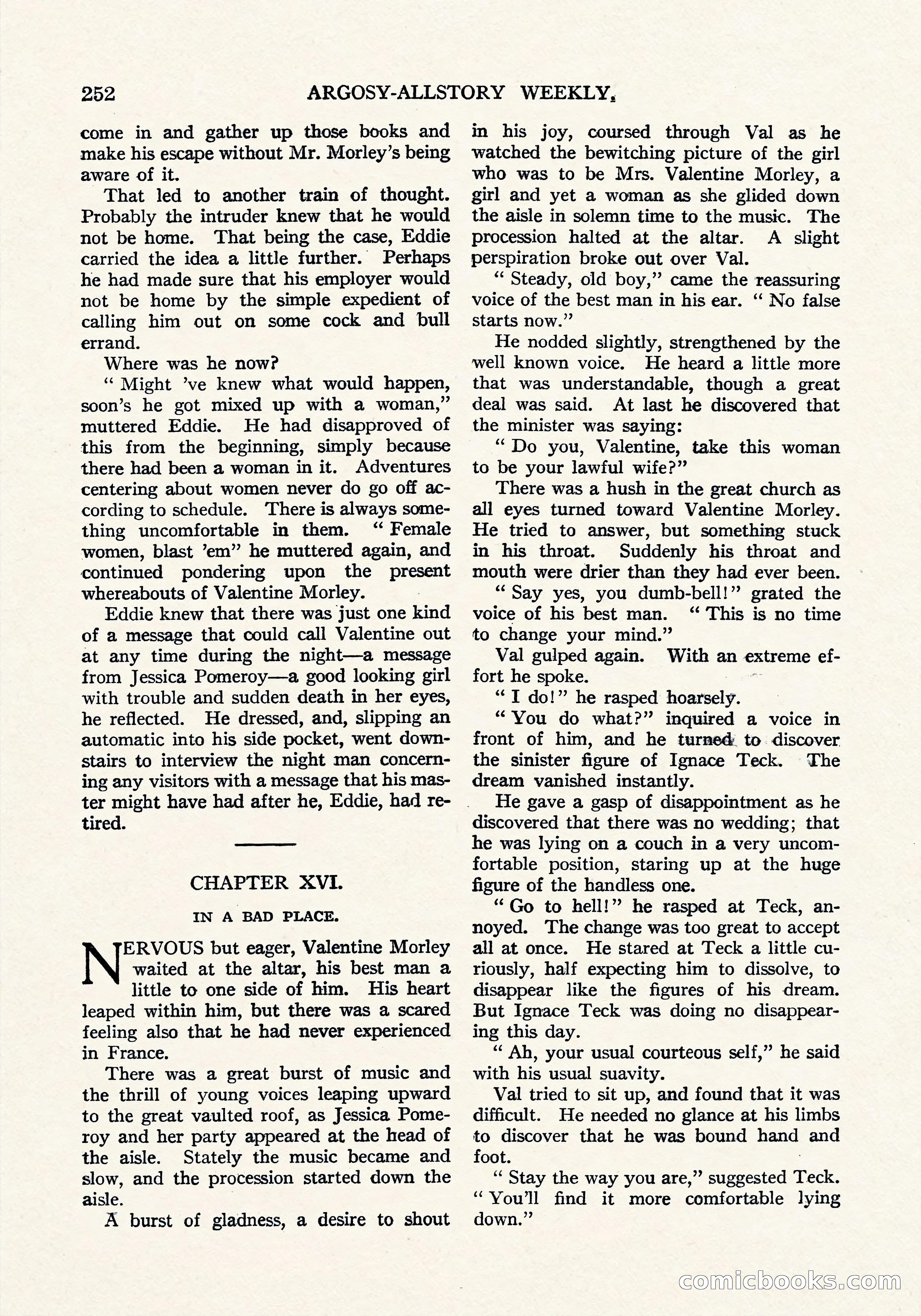 Argosy All-Story Weekly, September 8, 1923 — page 110 of 180