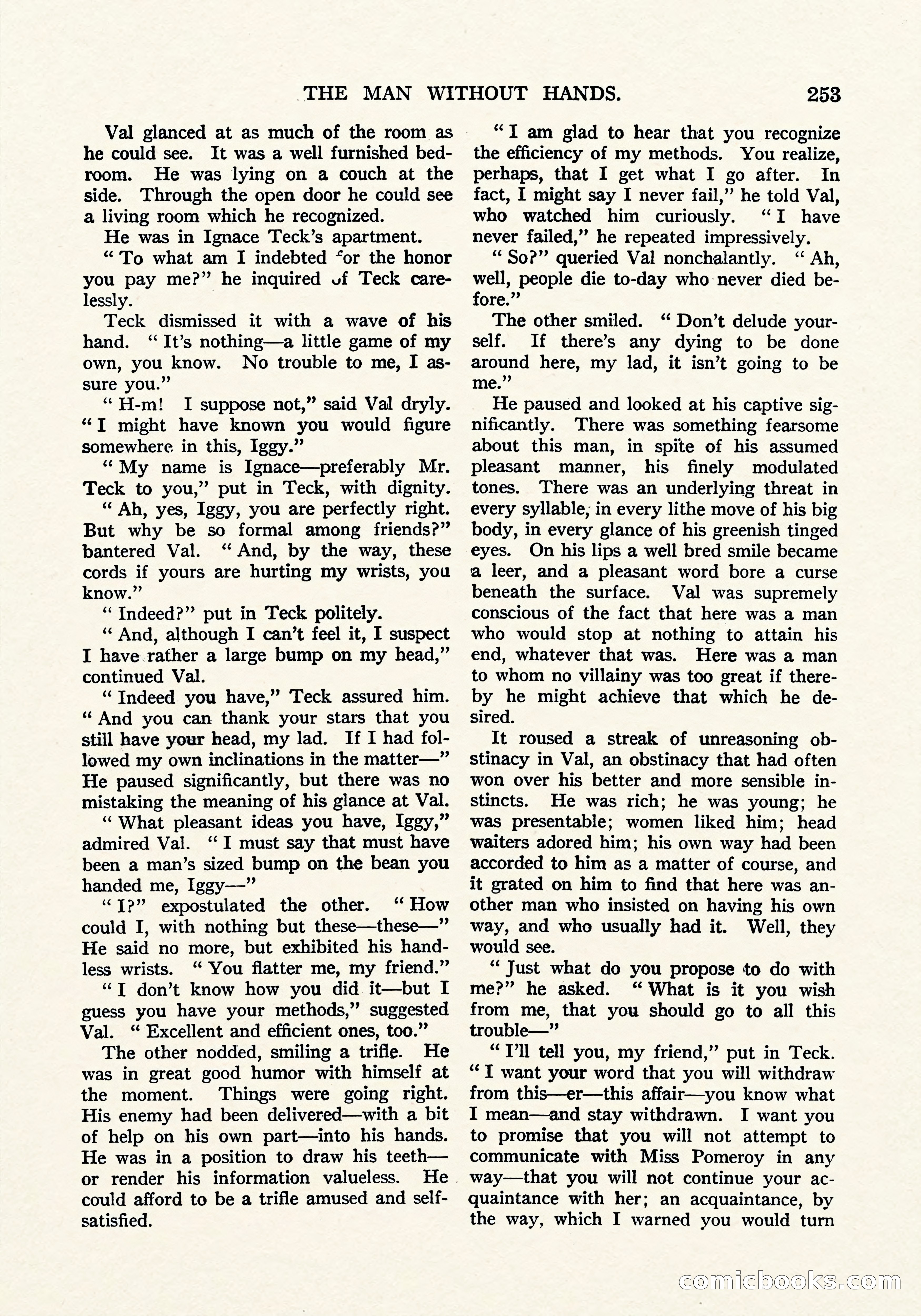 Argosy All-Story Weekly, September 8, 1923 — page 111 of 180