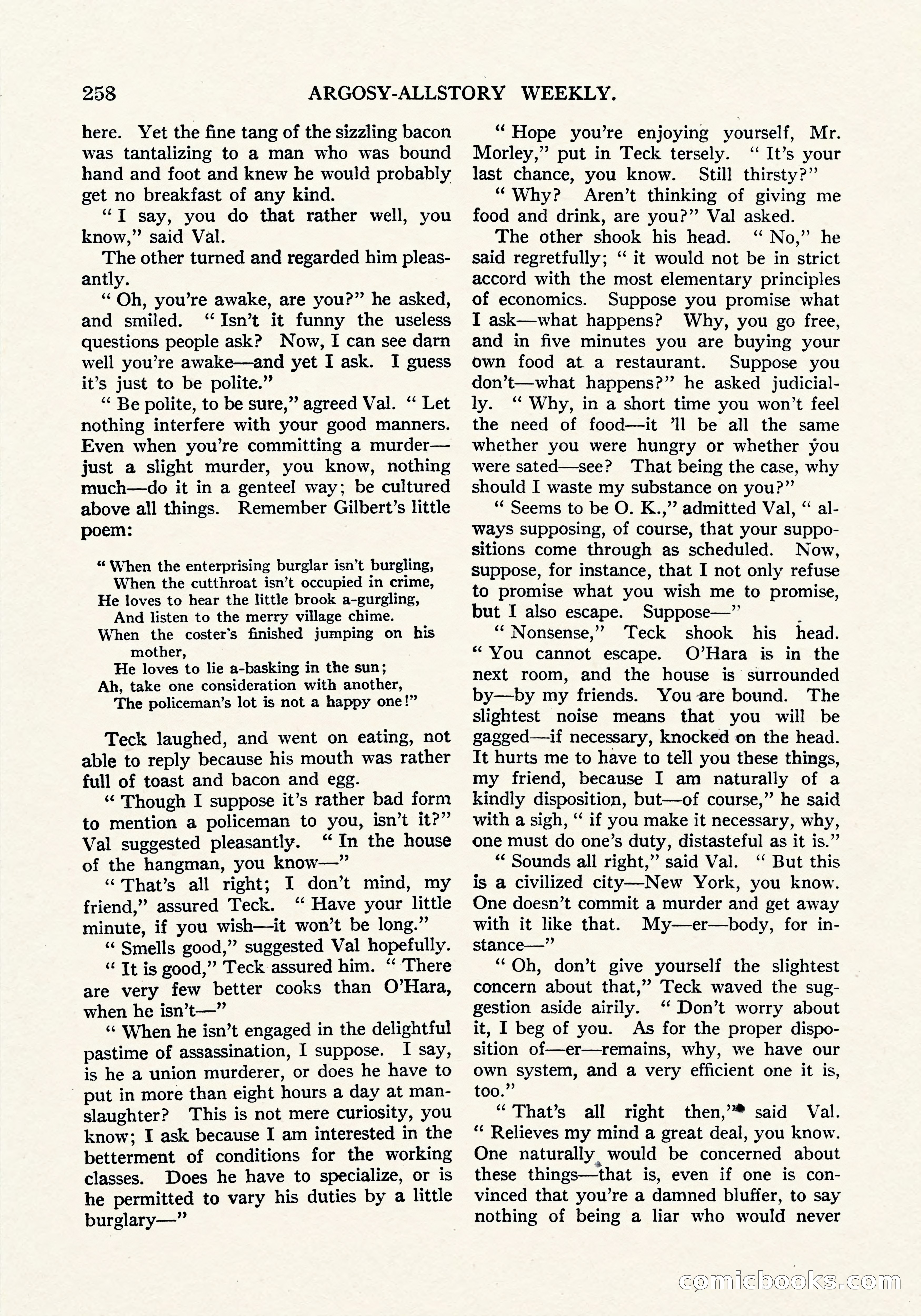 Argosy All-Story Weekly, September 8, 1923 — page 116 of 180