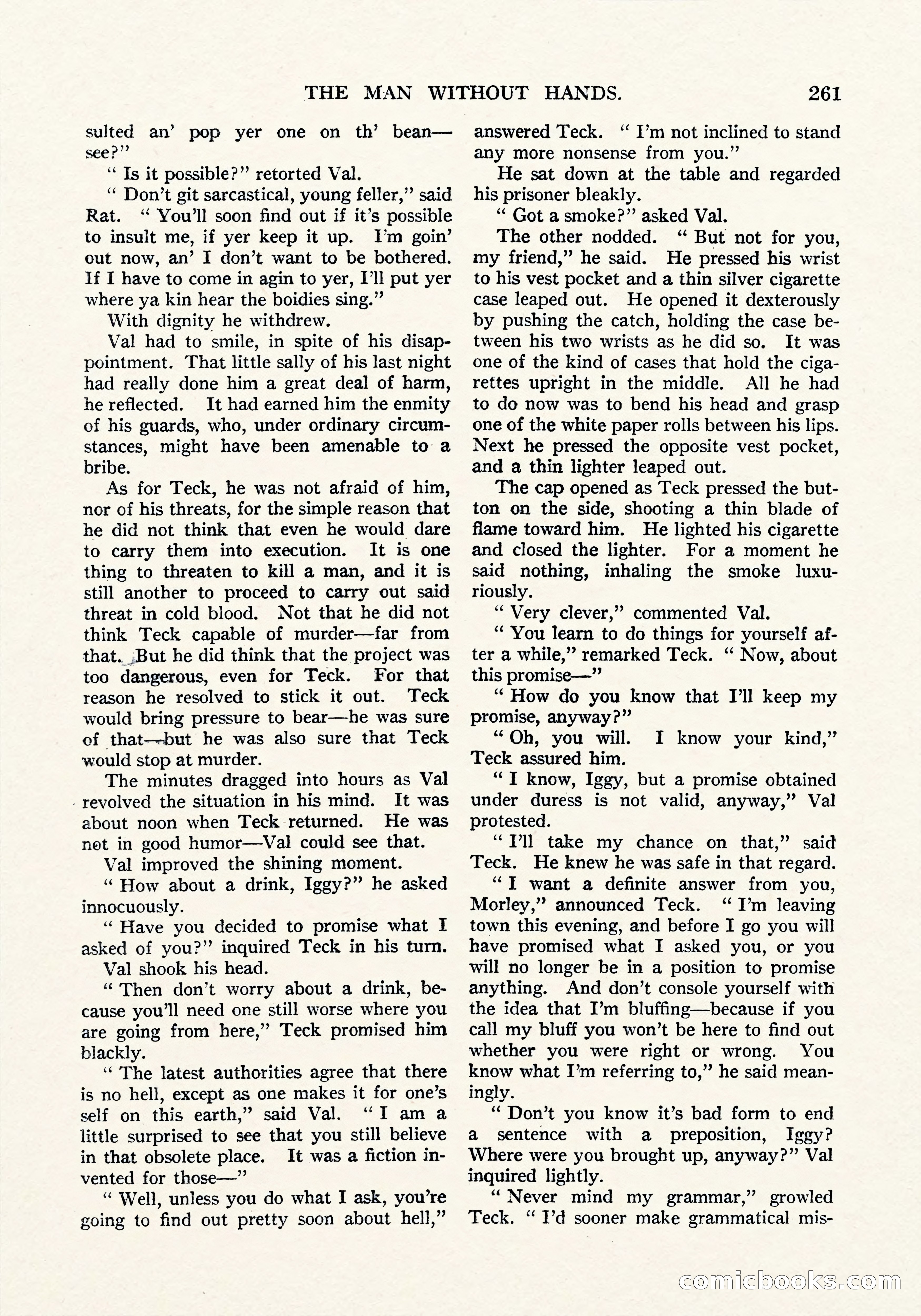 Argosy All-Story Weekly, September 8, 1923 — page 119 of 180