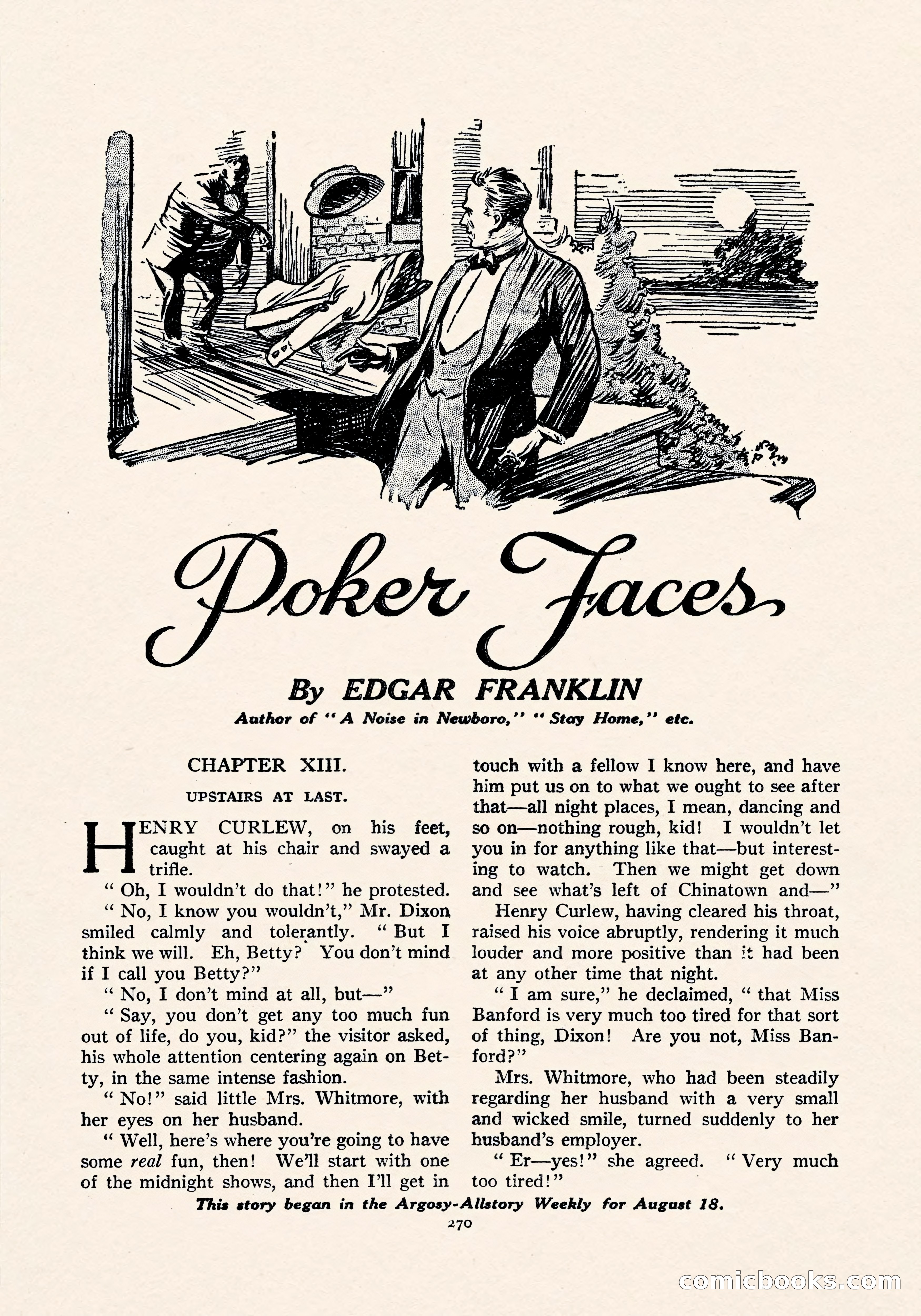 Argosy All-Story Weekly, September 8, 1923 — page 128 of 180