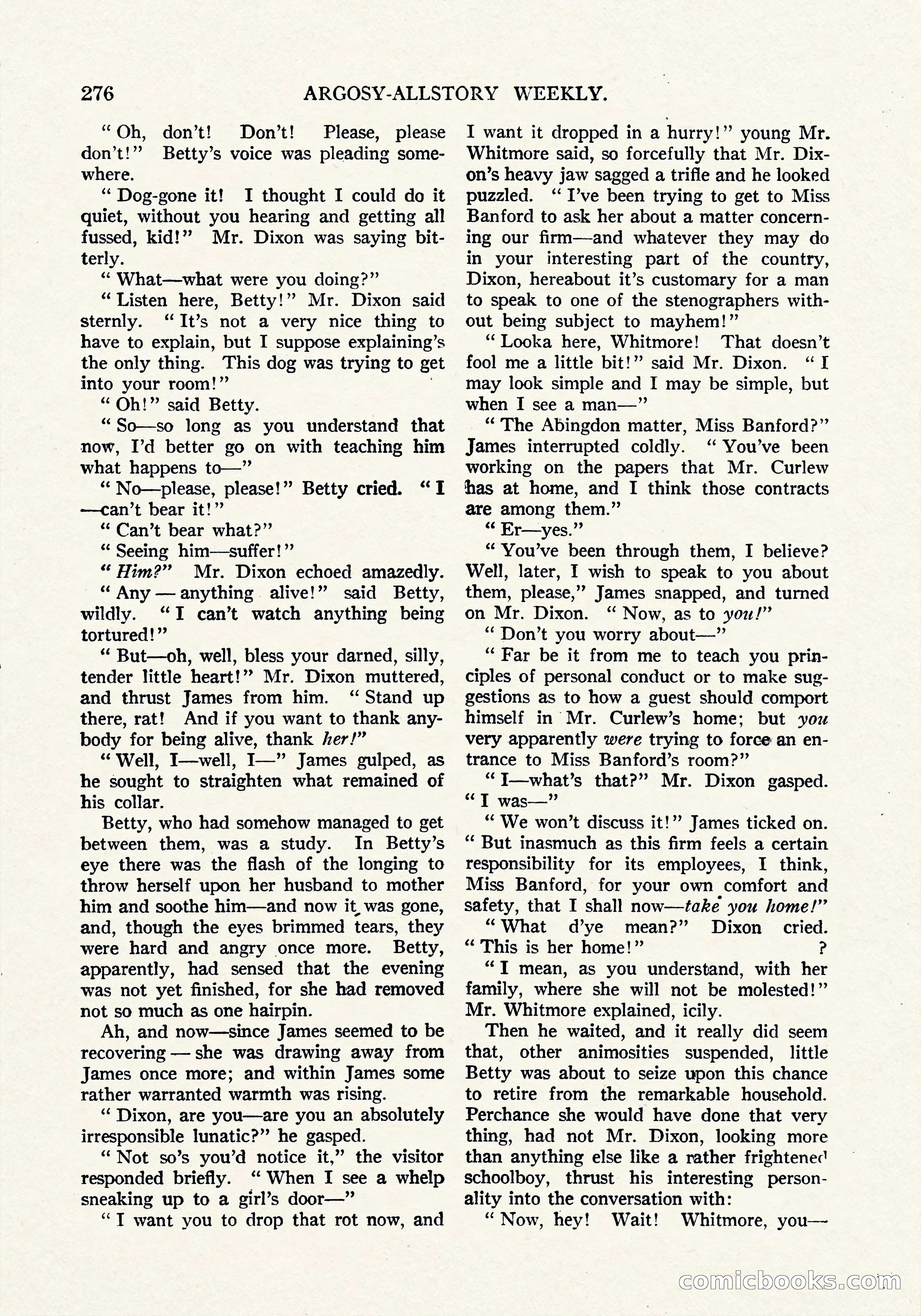 Argosy All-Story Weekly, September 8, 1923 — page 134 of 180