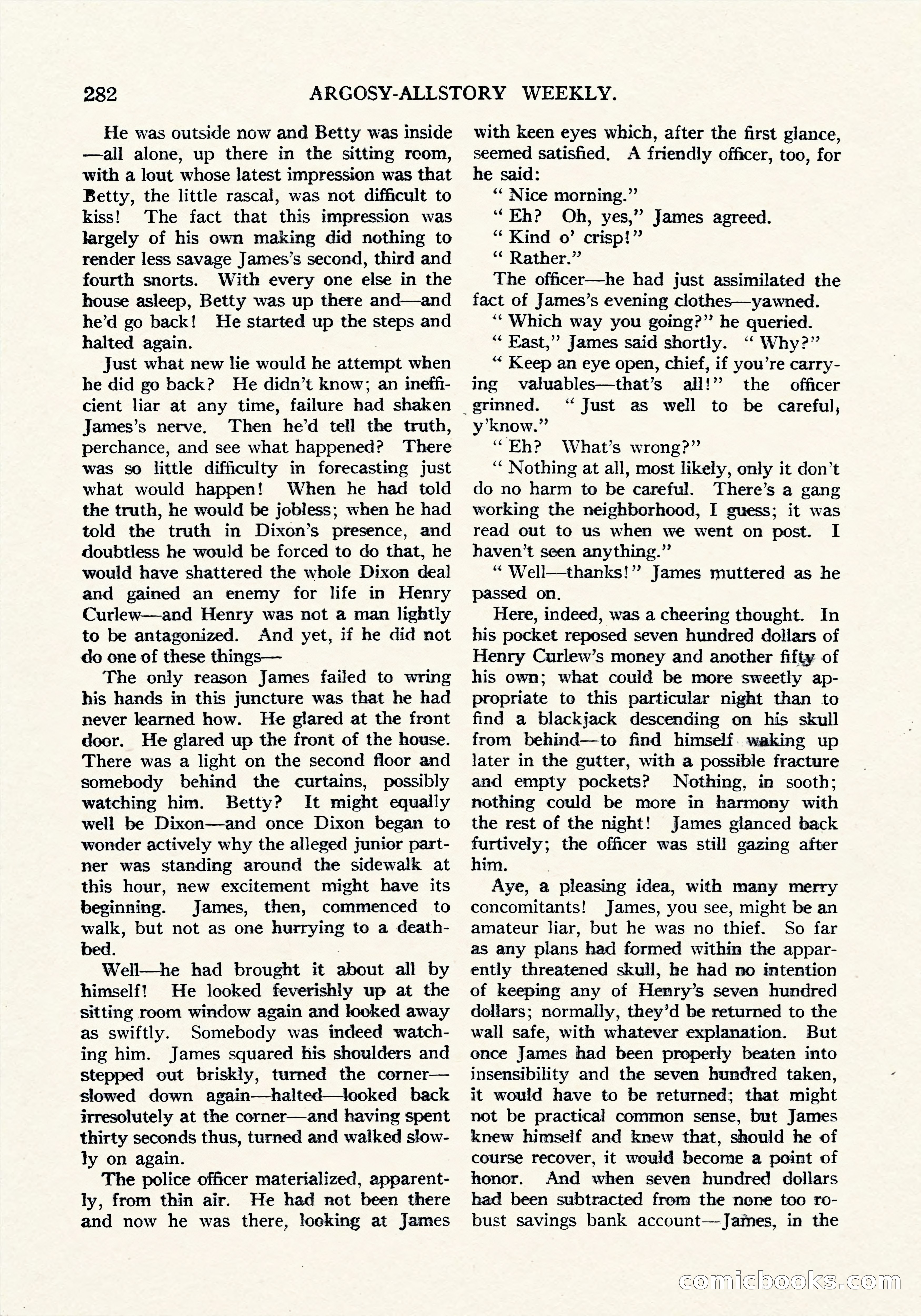 Argosy All-Story Weekly, September 8, 1923 — page 140 of 180