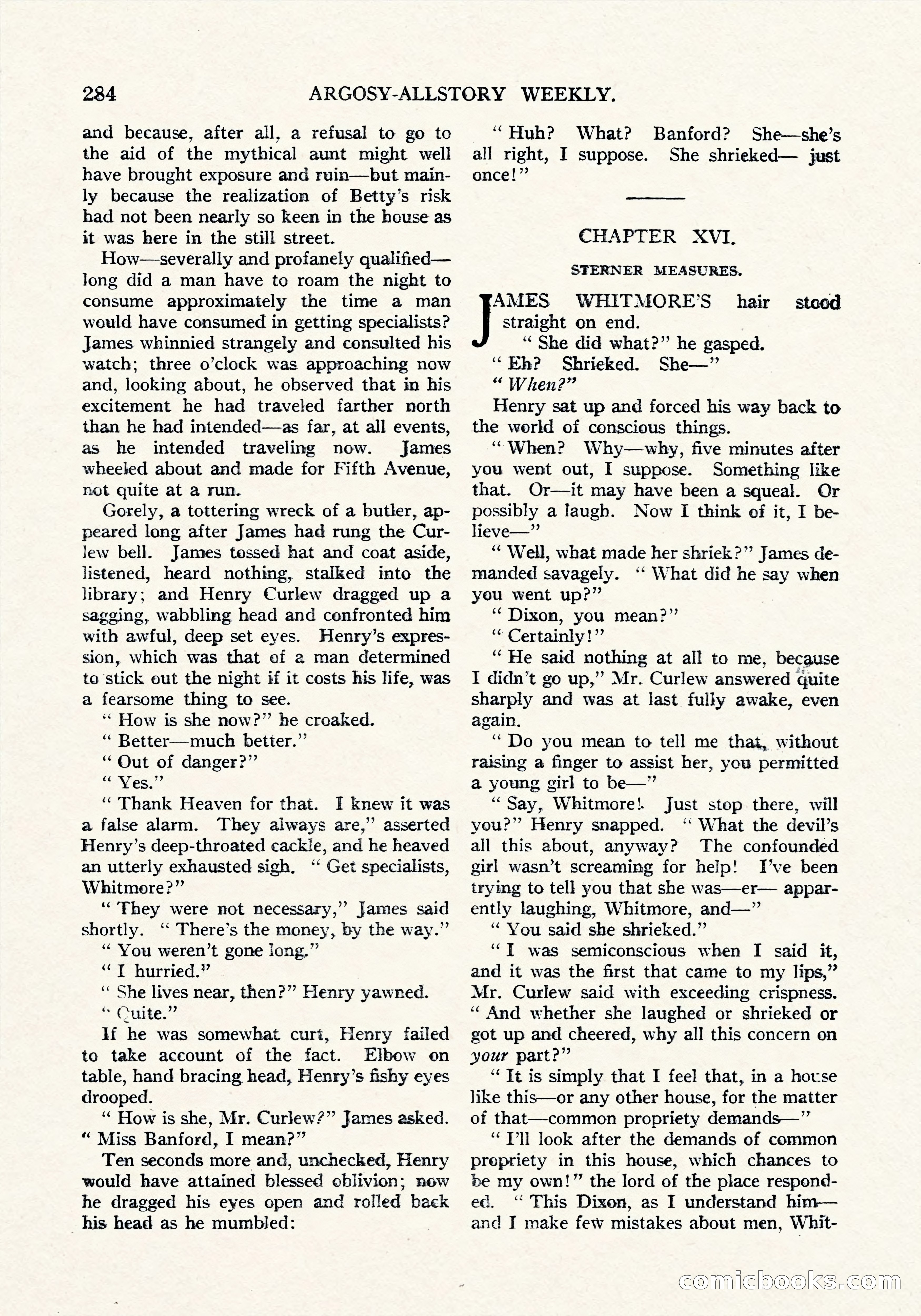 Argosy All-Story Weekly, September 8, 1923 — page 142 of 180