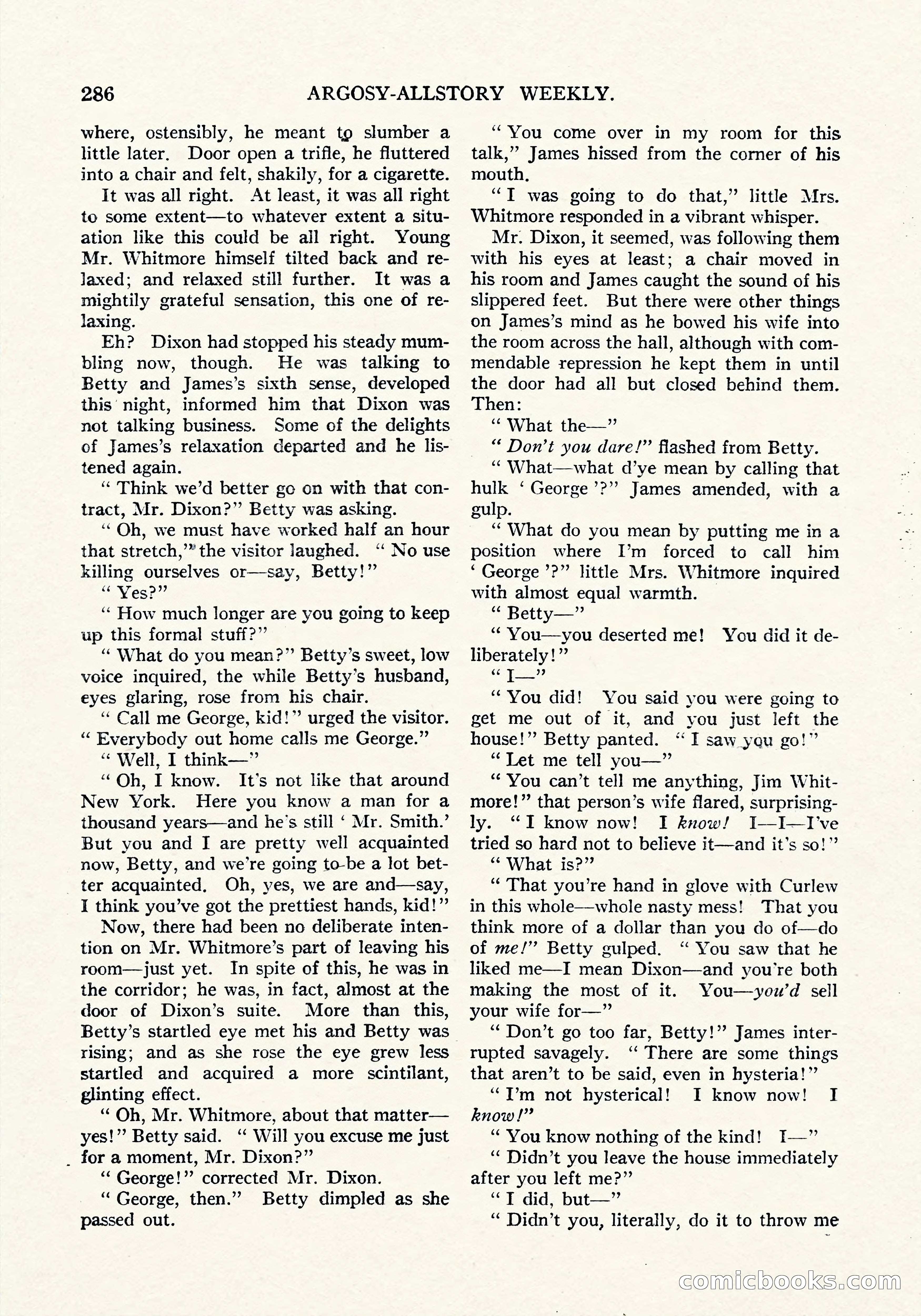 Argosy All-Story Weekly, September 8, 1923 — page 144 of 180