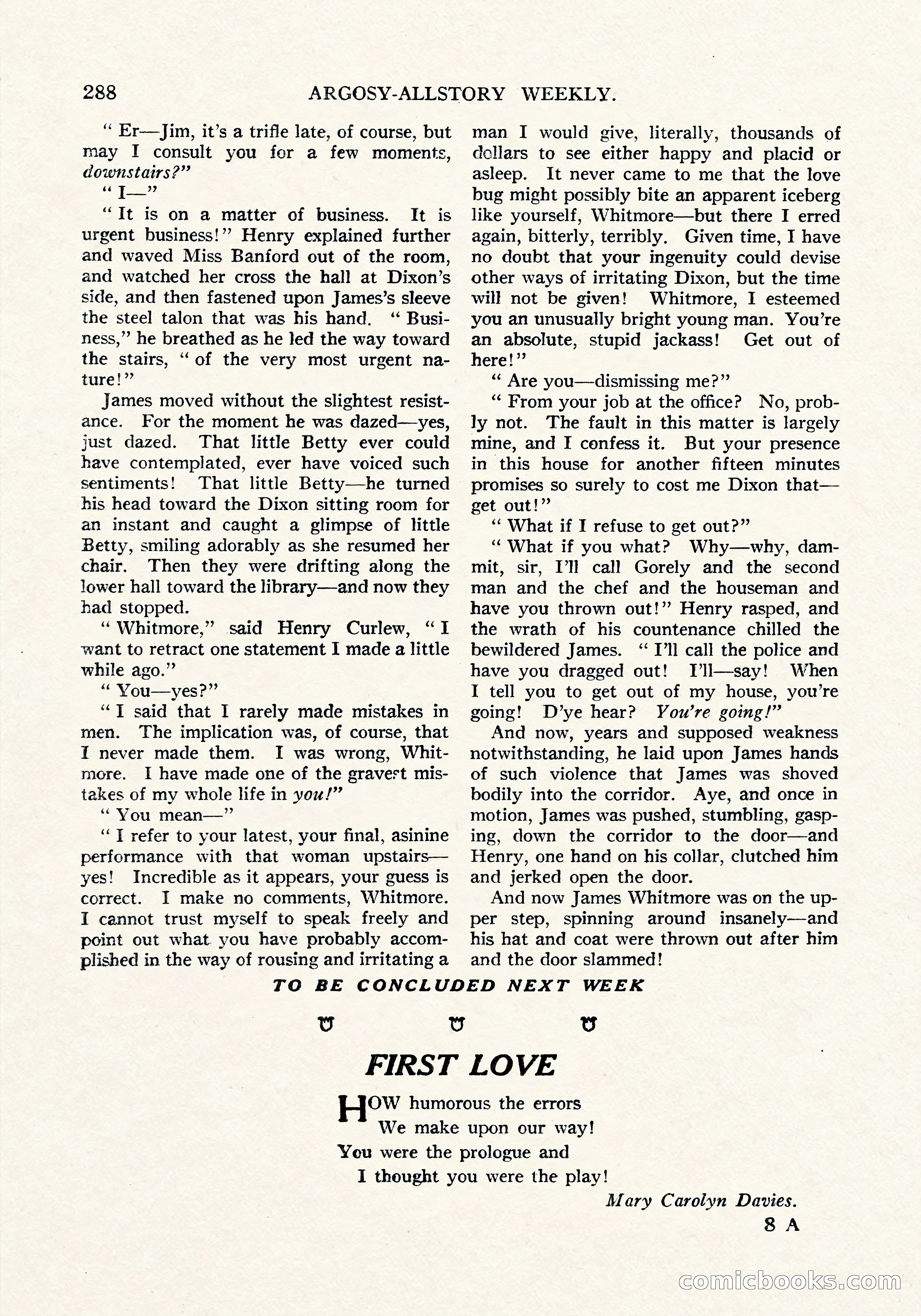 Argosy All-Story Weekly, September 8, 1923 — page 146 of 180