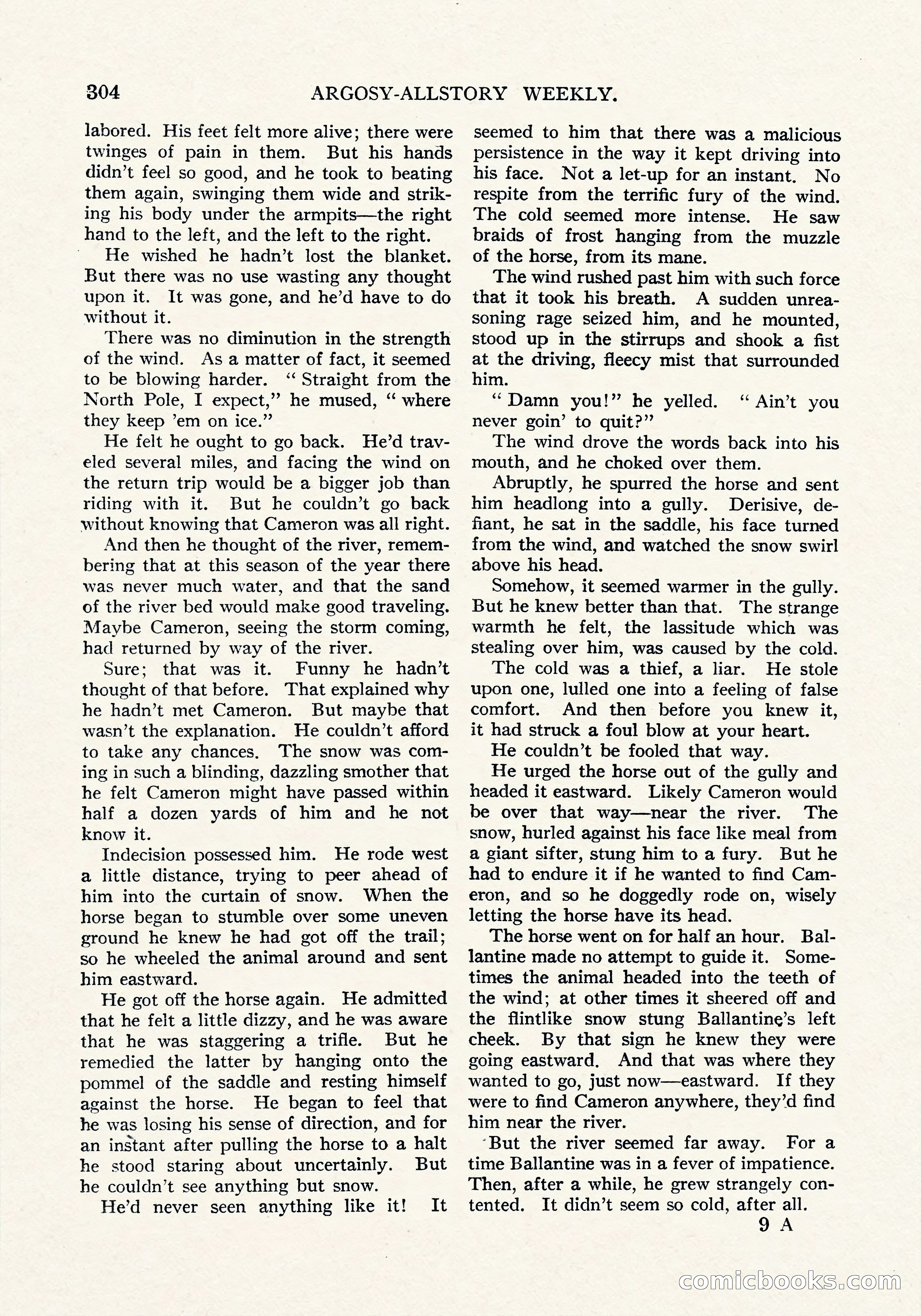 Argosy All-Story Weekly, September 8, 1923 — page 162 of 180