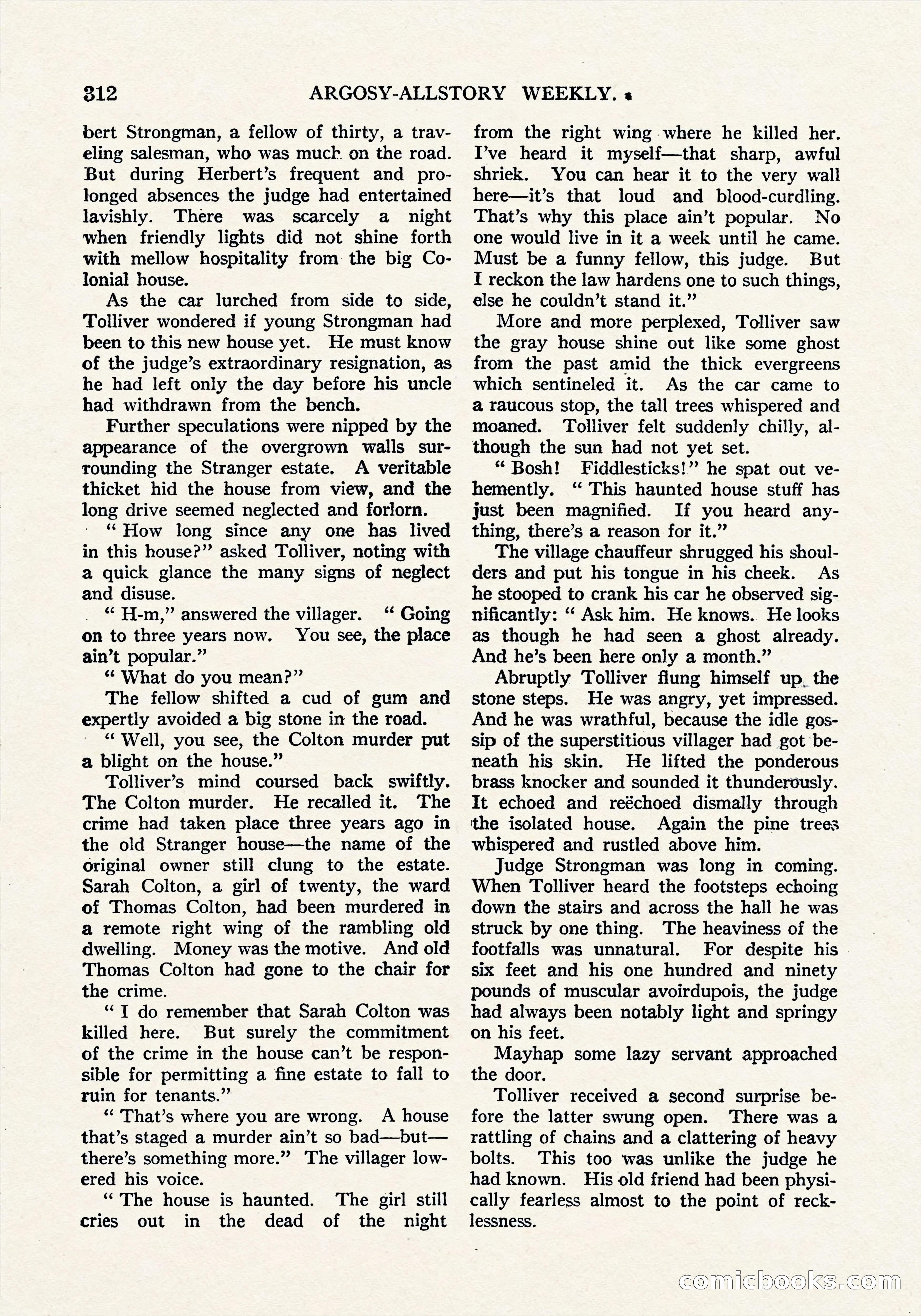 Argosy All-Story Weekly, September 8, 1923 — page 170 of 180