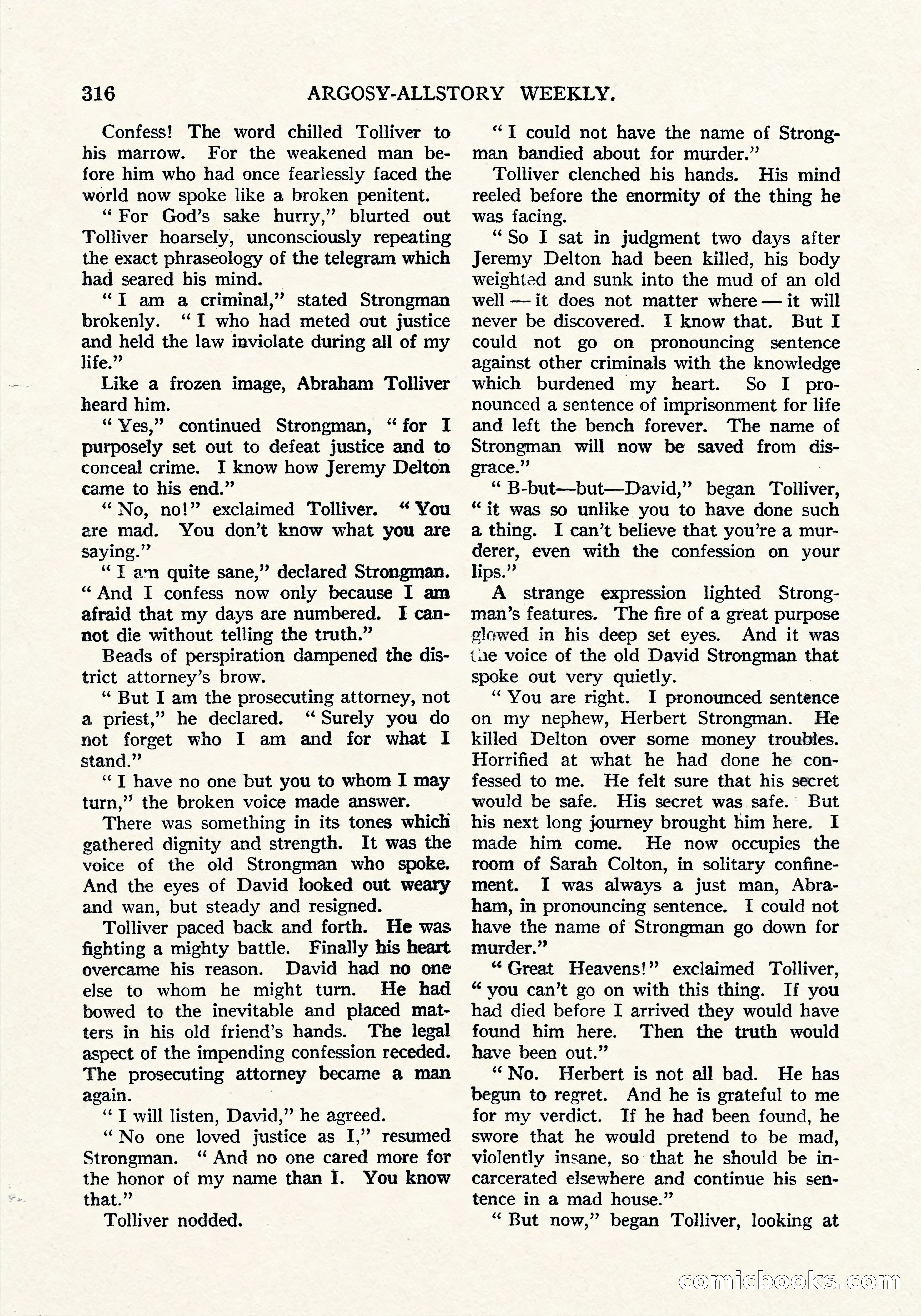 Argosy All-Story Weekly, September 8, 1923 — page 174 of 180