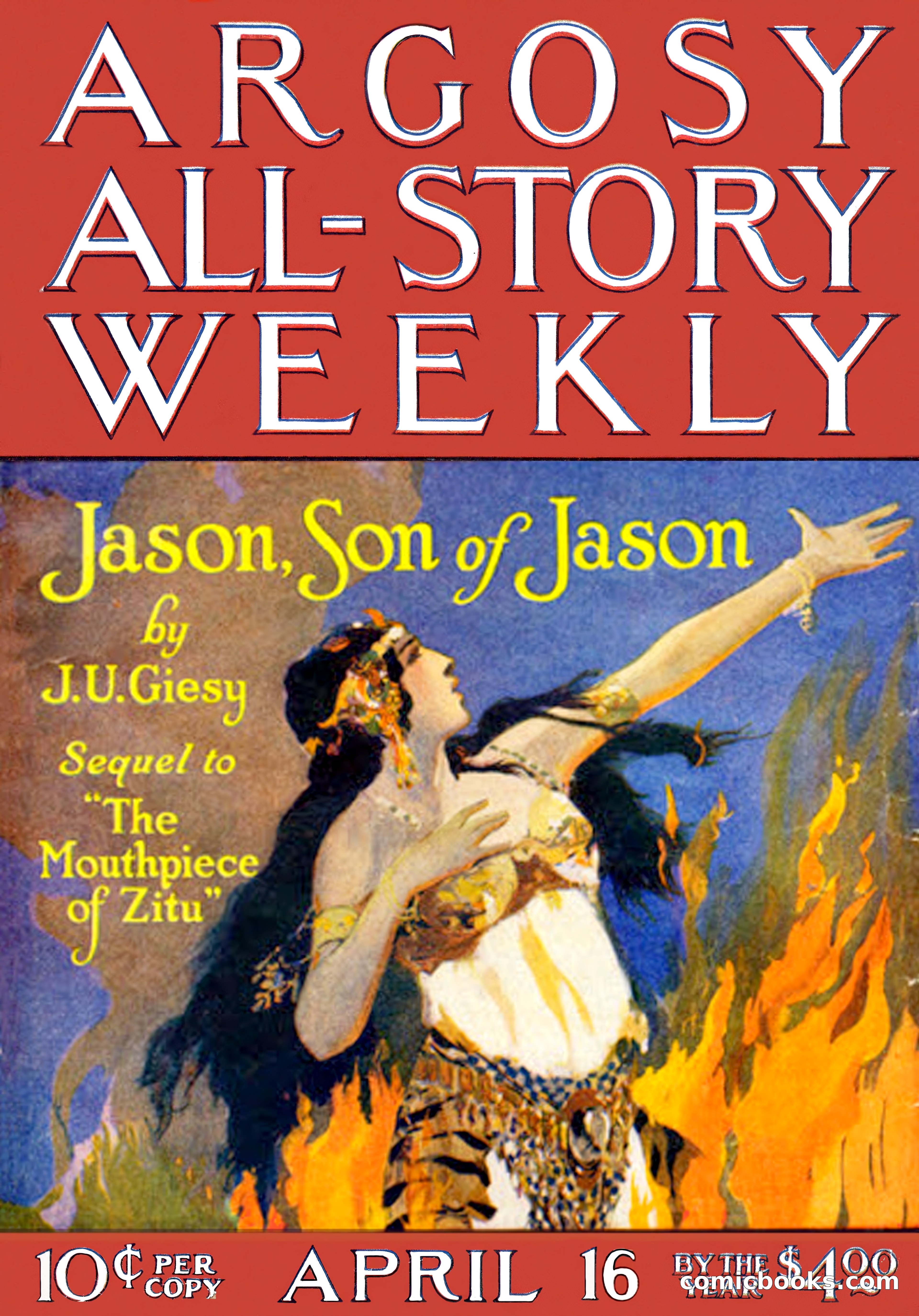 Argosy All-Story Weekly, April 16, 1921 — page 1 of 157